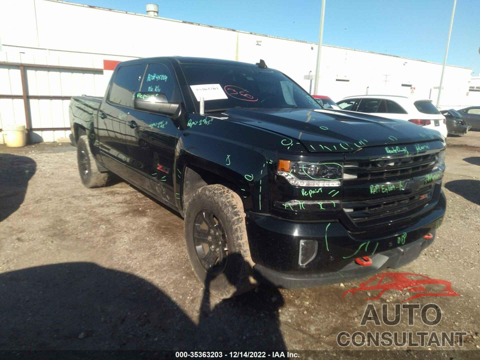 CHEVROLET SILVERADO 1500 2016 - 3GCUKSEC3GG321594