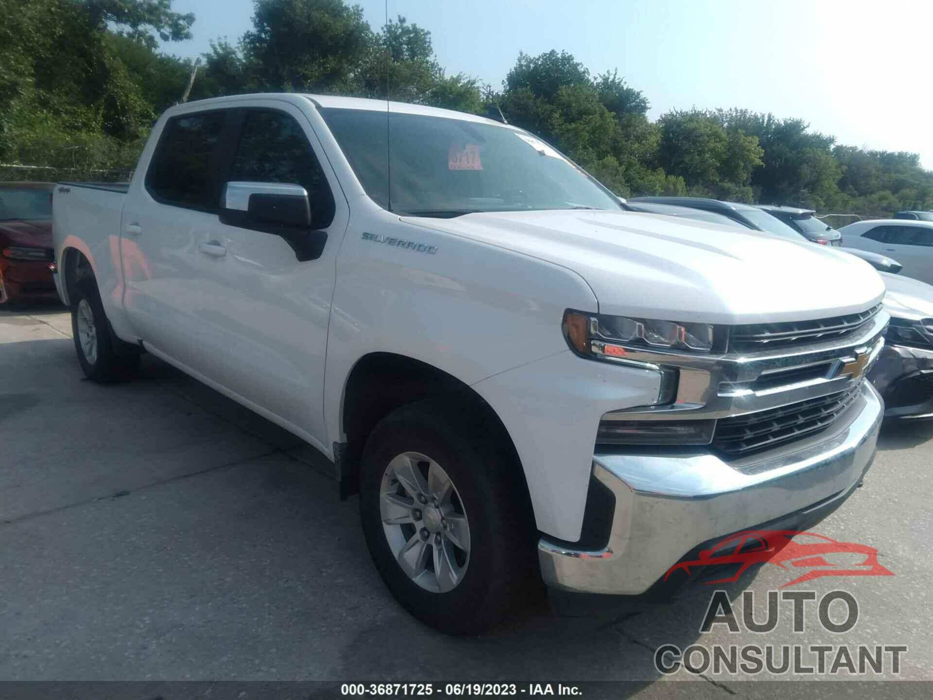 CHEVROLET SILVERADO 1500 2021 - 3GCUYDED6MG367211