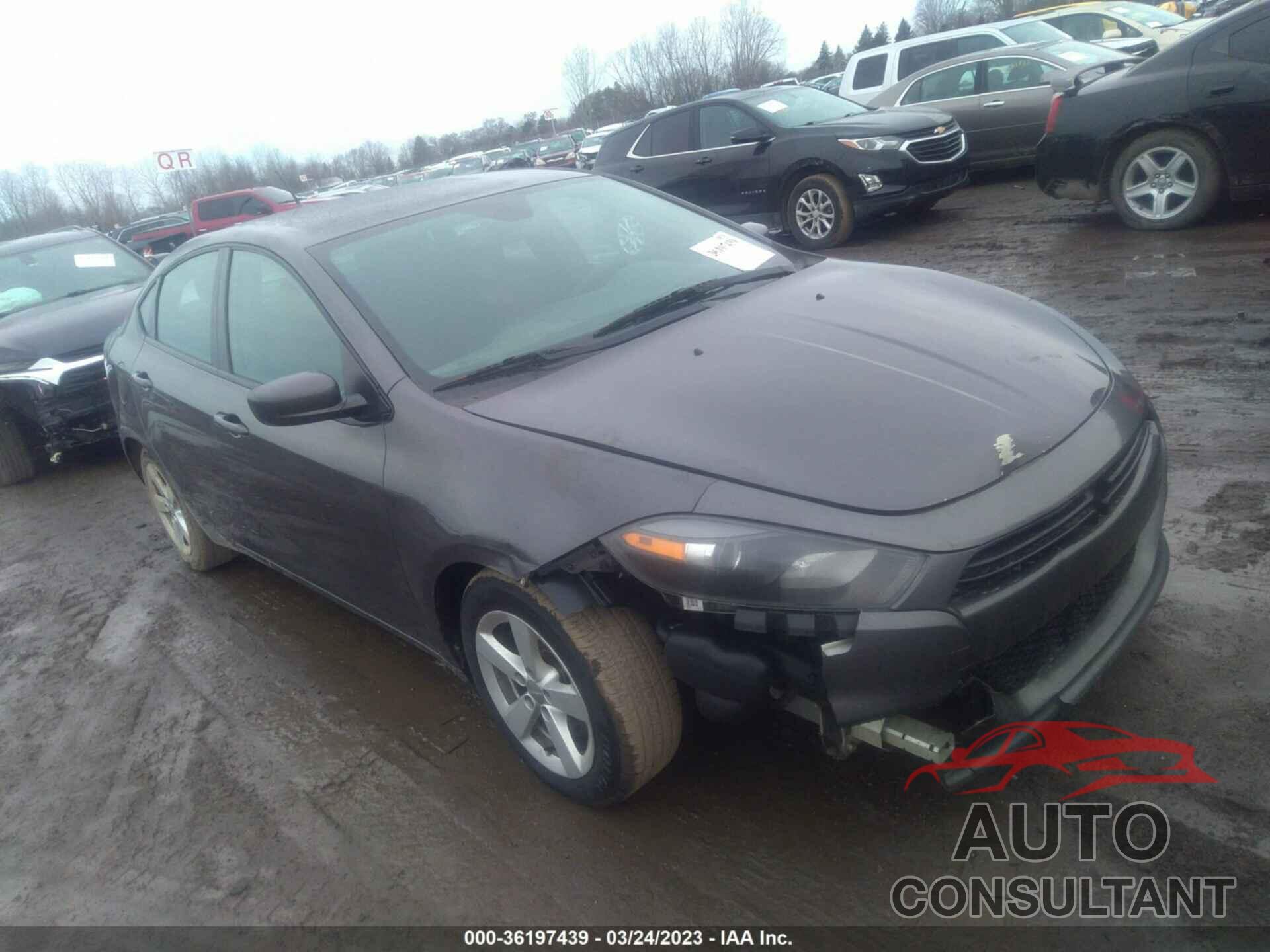 DODGE DART 2015 - 1C3CDFBBXFD265243