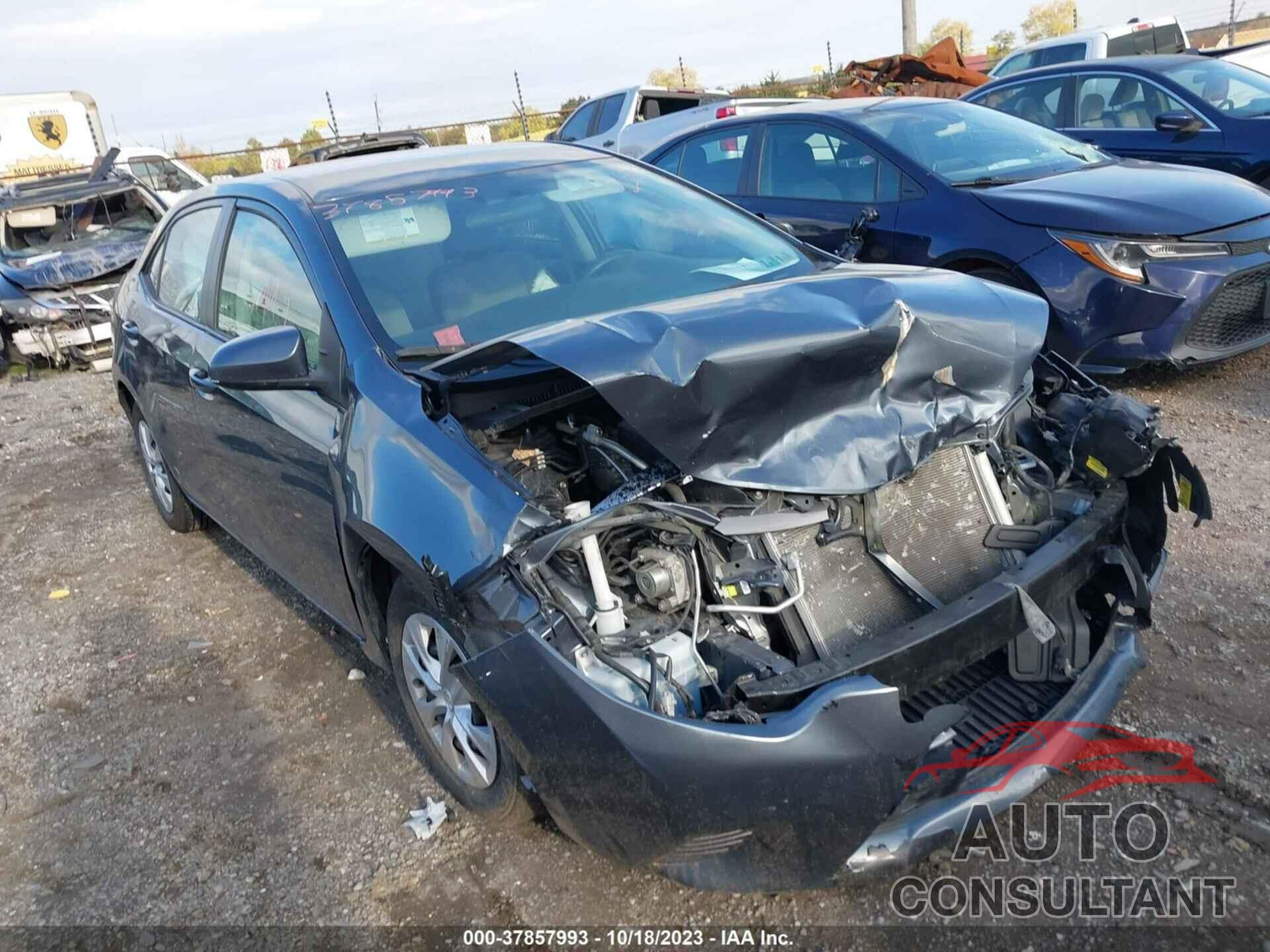 TOYOTA COROLLA 2016 - 2T1BPRHE0GC492456
