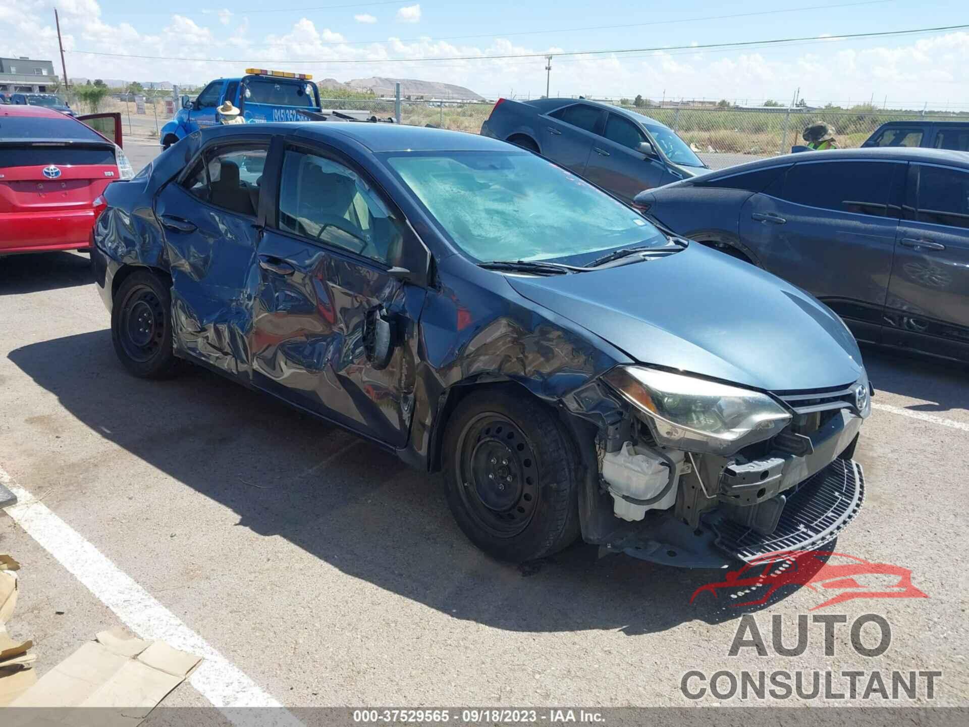 TOYOTA COROLLA 2015 - 5YFBURHE7FP355750