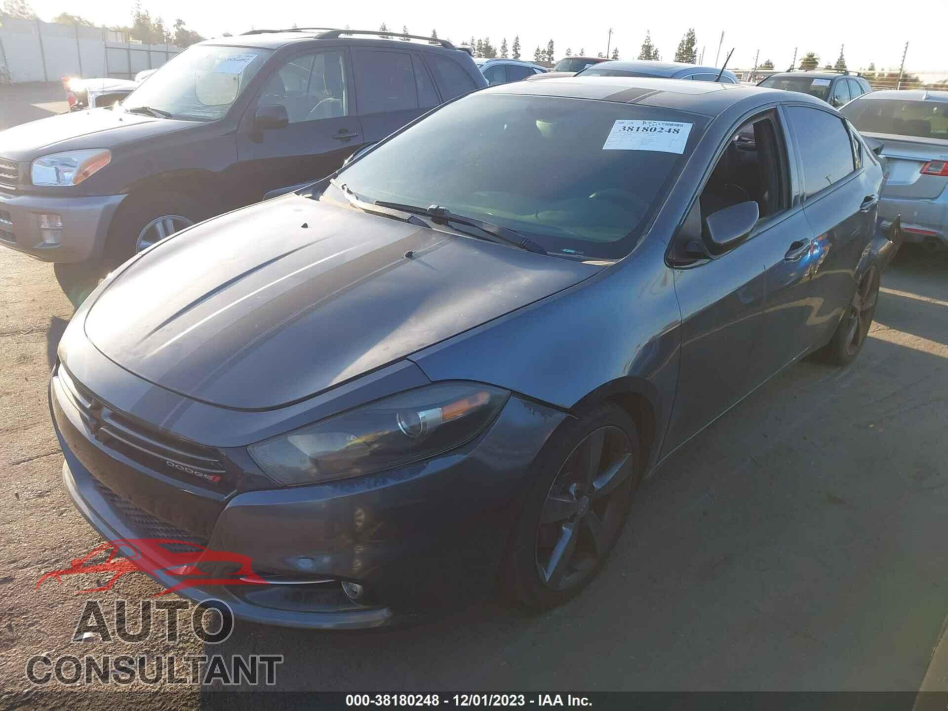 DODGE DART 2015 - 1C3CDFEB9FD102238