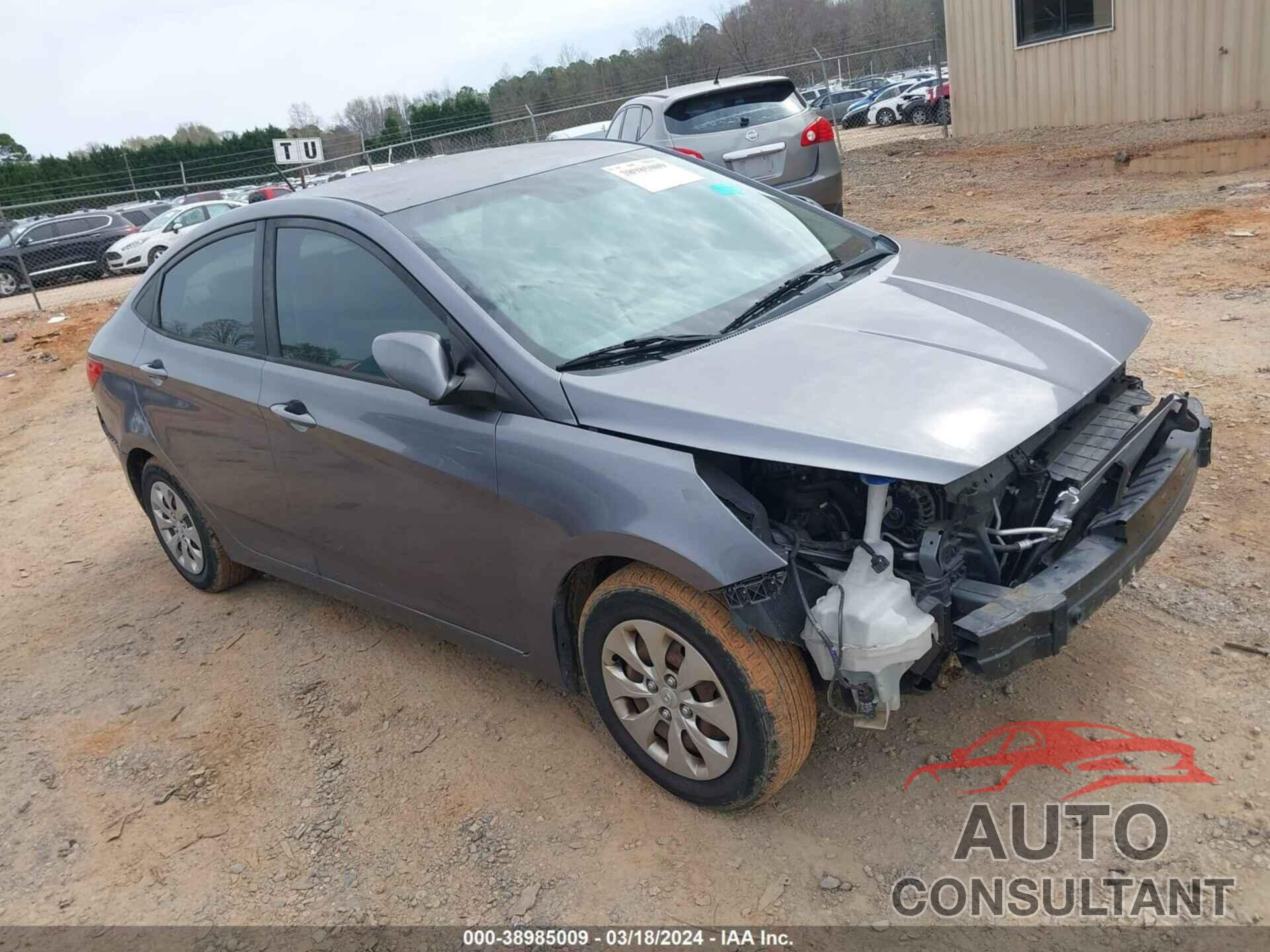 HYUNDAI ACCENT 2016 - KMHCT4AE4GU152433