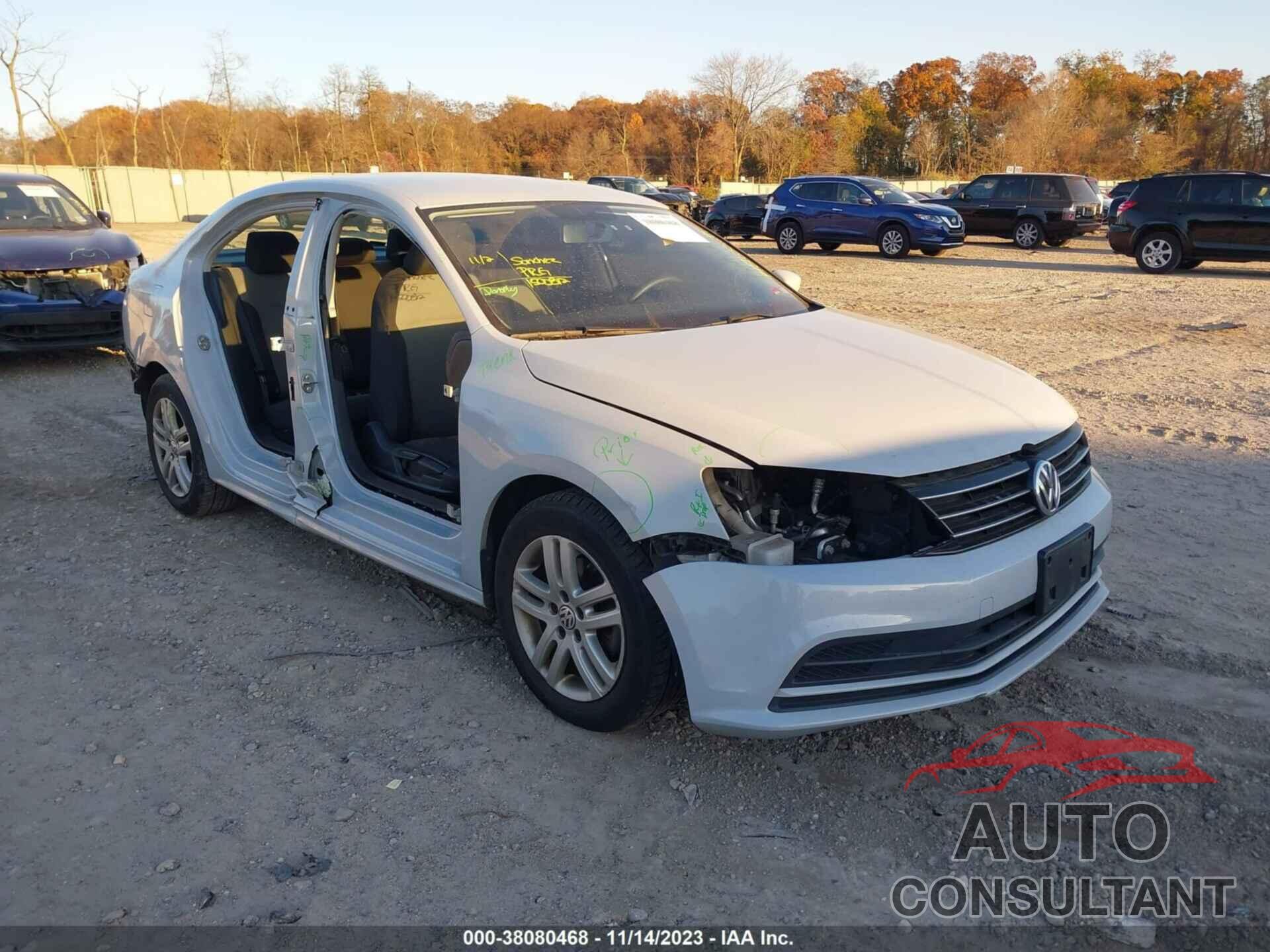 VOLKSWAGEN JETTA 2017 - 3VW2B7AJ9HM368976