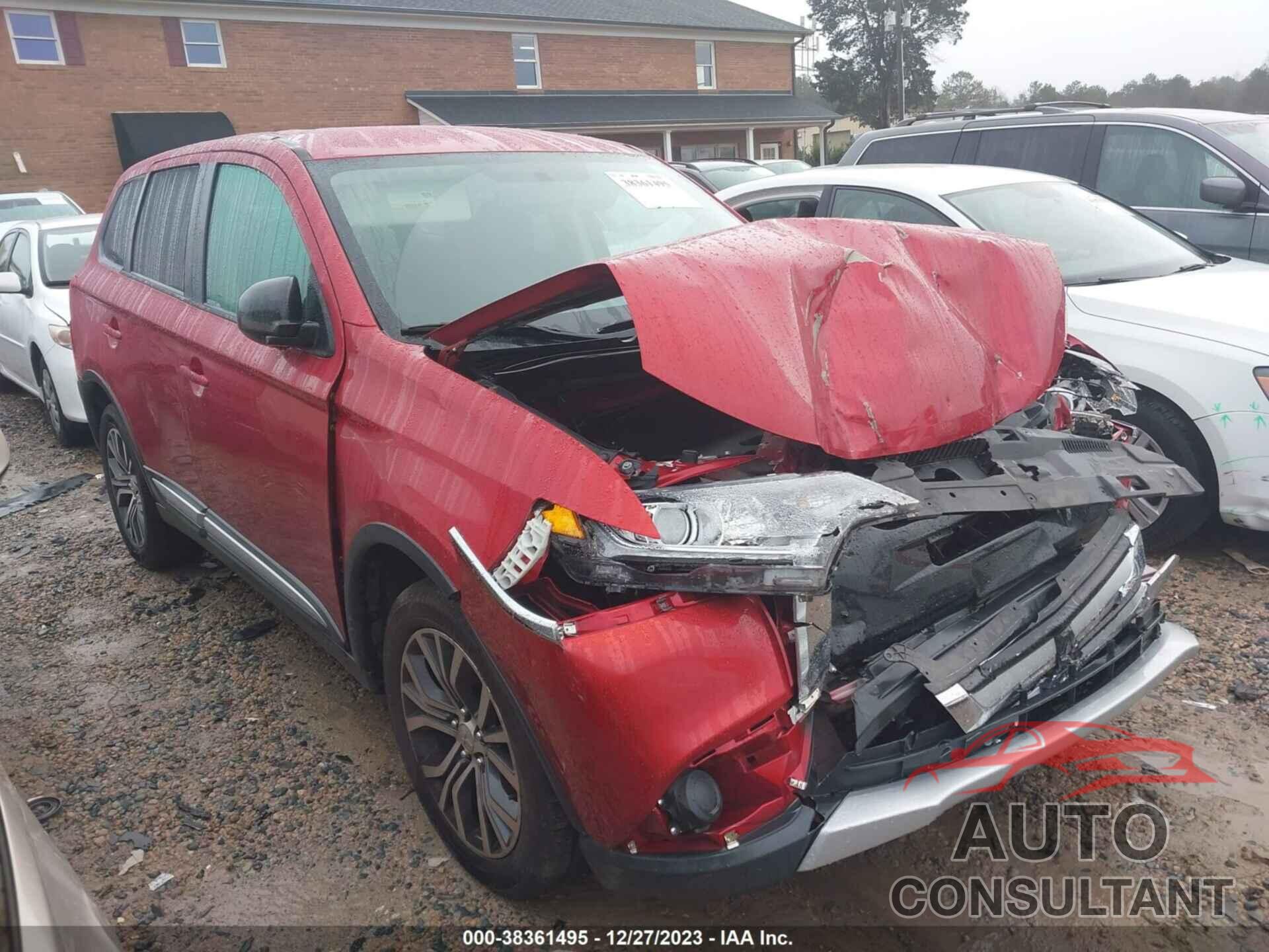 MITSUBISHI OUTLANDER 2018 - JA4AZ3A34JZ037550
