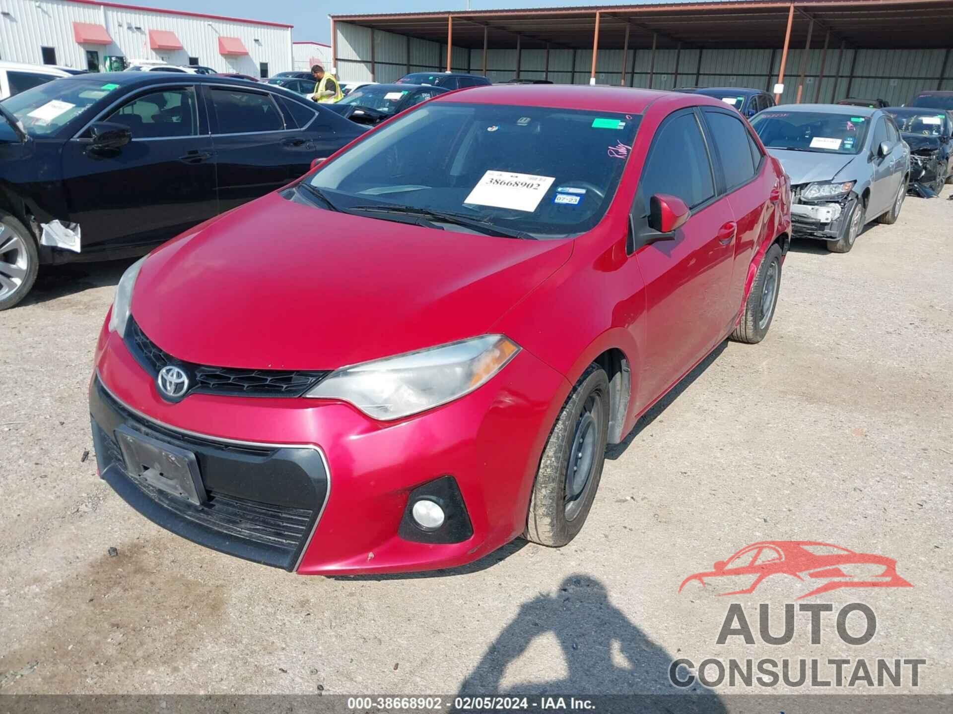 TOYOTA COROLLA 2016 - 2T1BURHE7GC517233