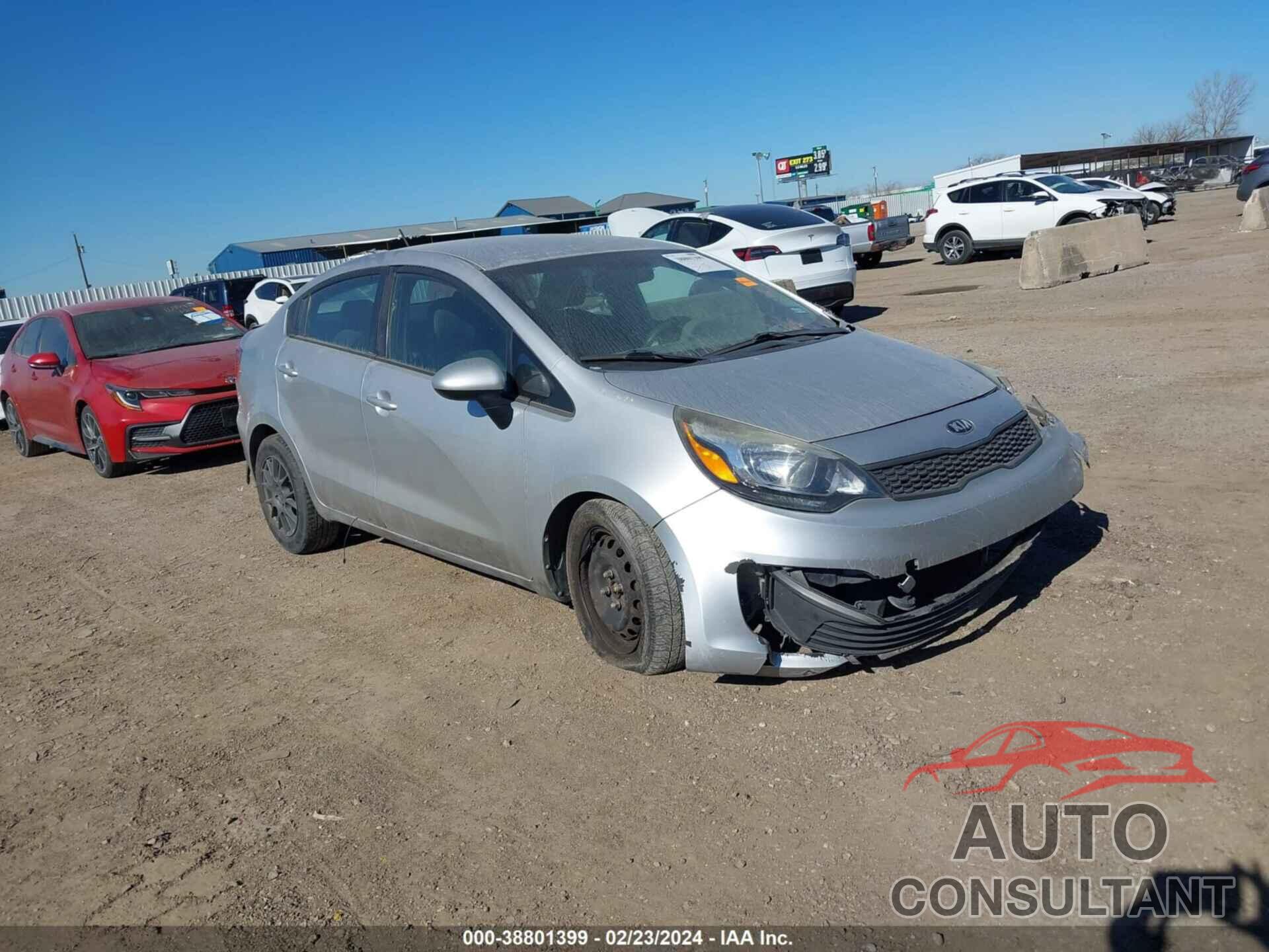 KIA RIO 2017 - KNADM4A34H6043803