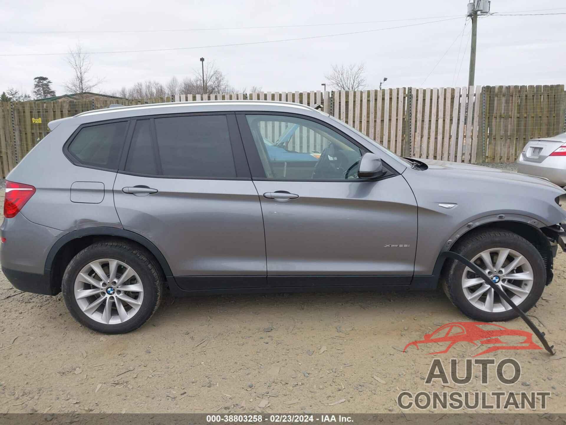 BMW X3 2016 - 5UXWX9C5XG0D71146