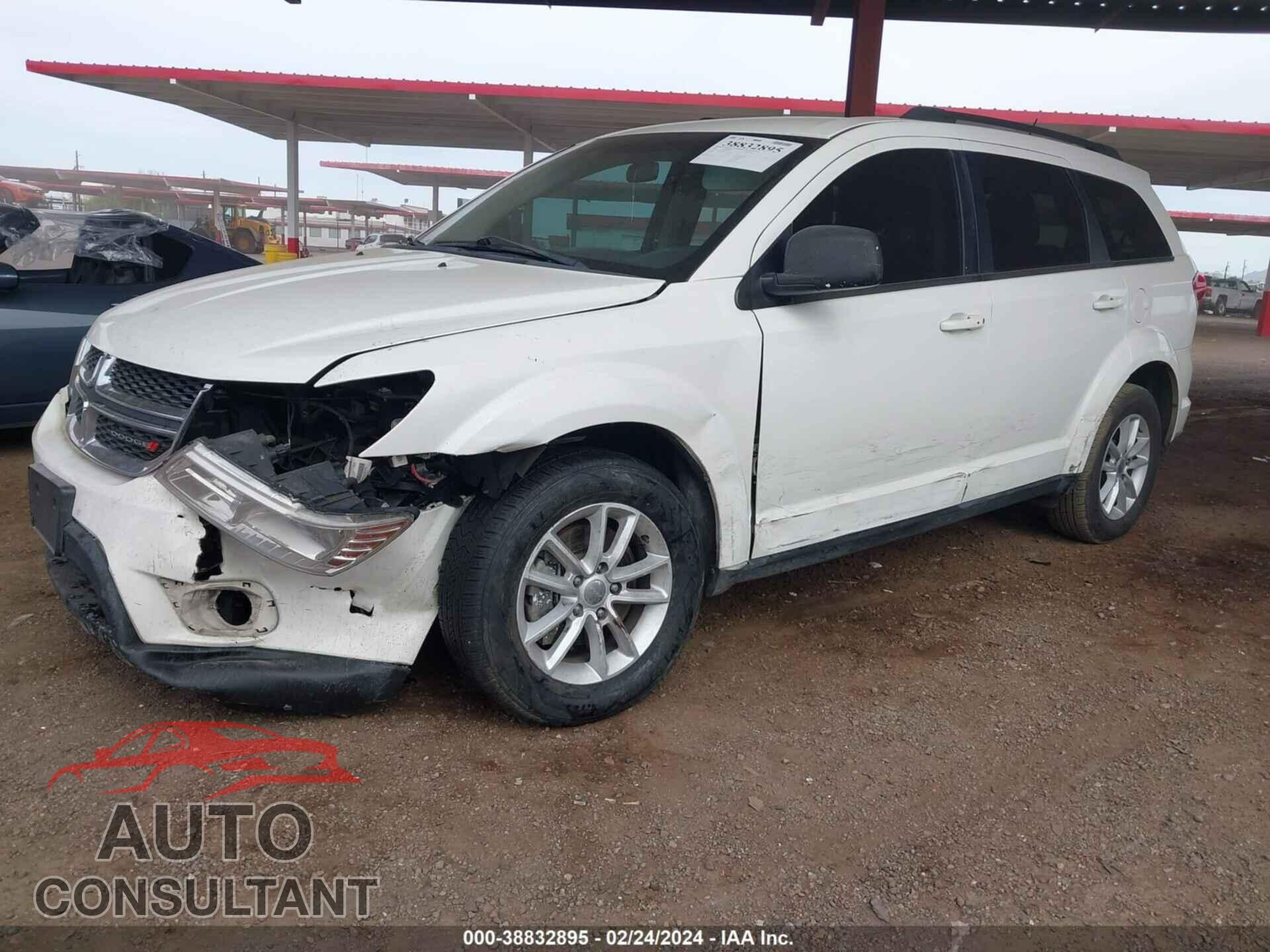 DODGE JOURNEY 2017 - 3C4PDCBG8HT533825