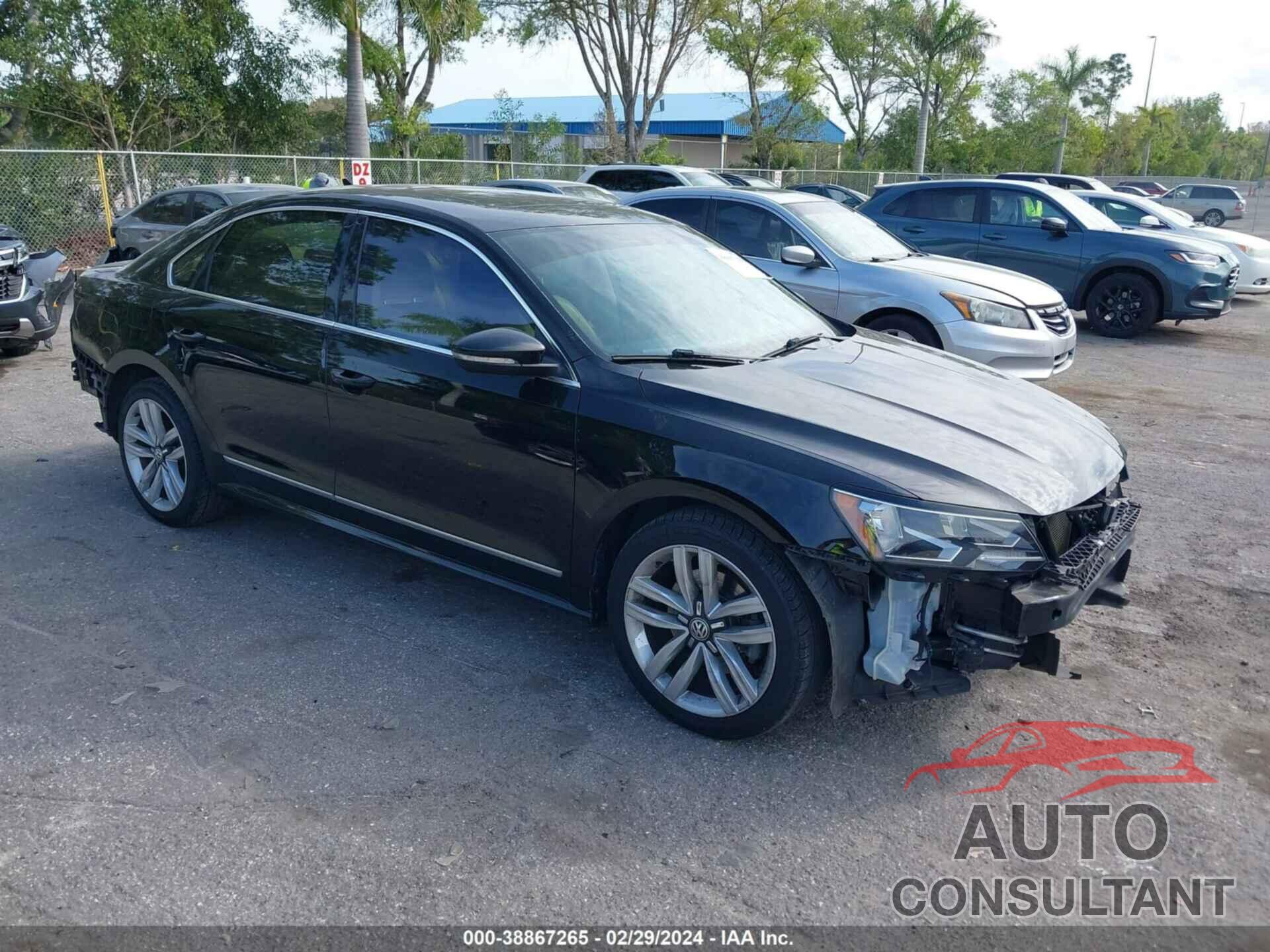 VOLKSWAGEN PASSAT 2016 - 1VWCT7A37GC046842