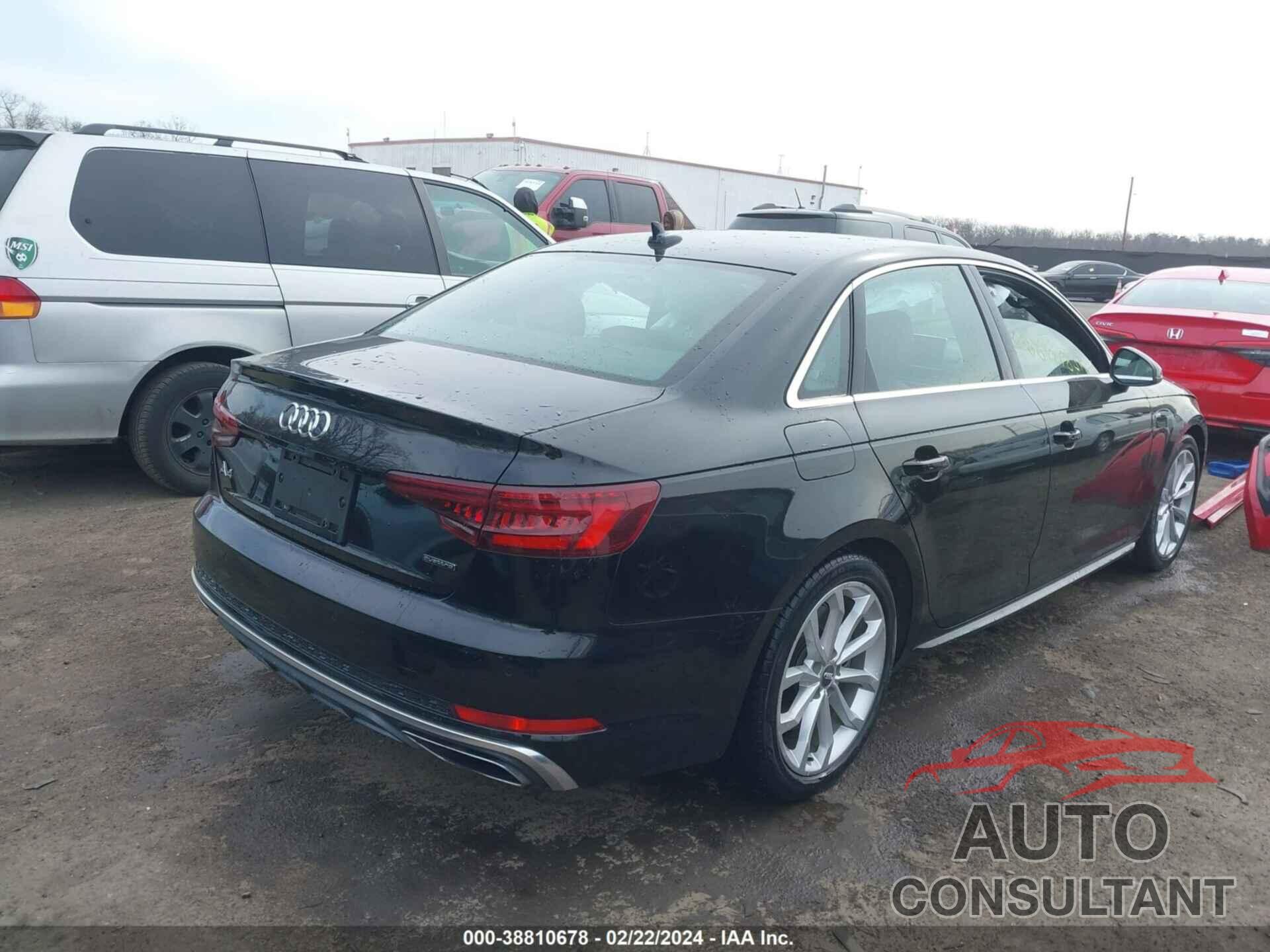 AUDI A4 2019 - WAUENAF46KN016701