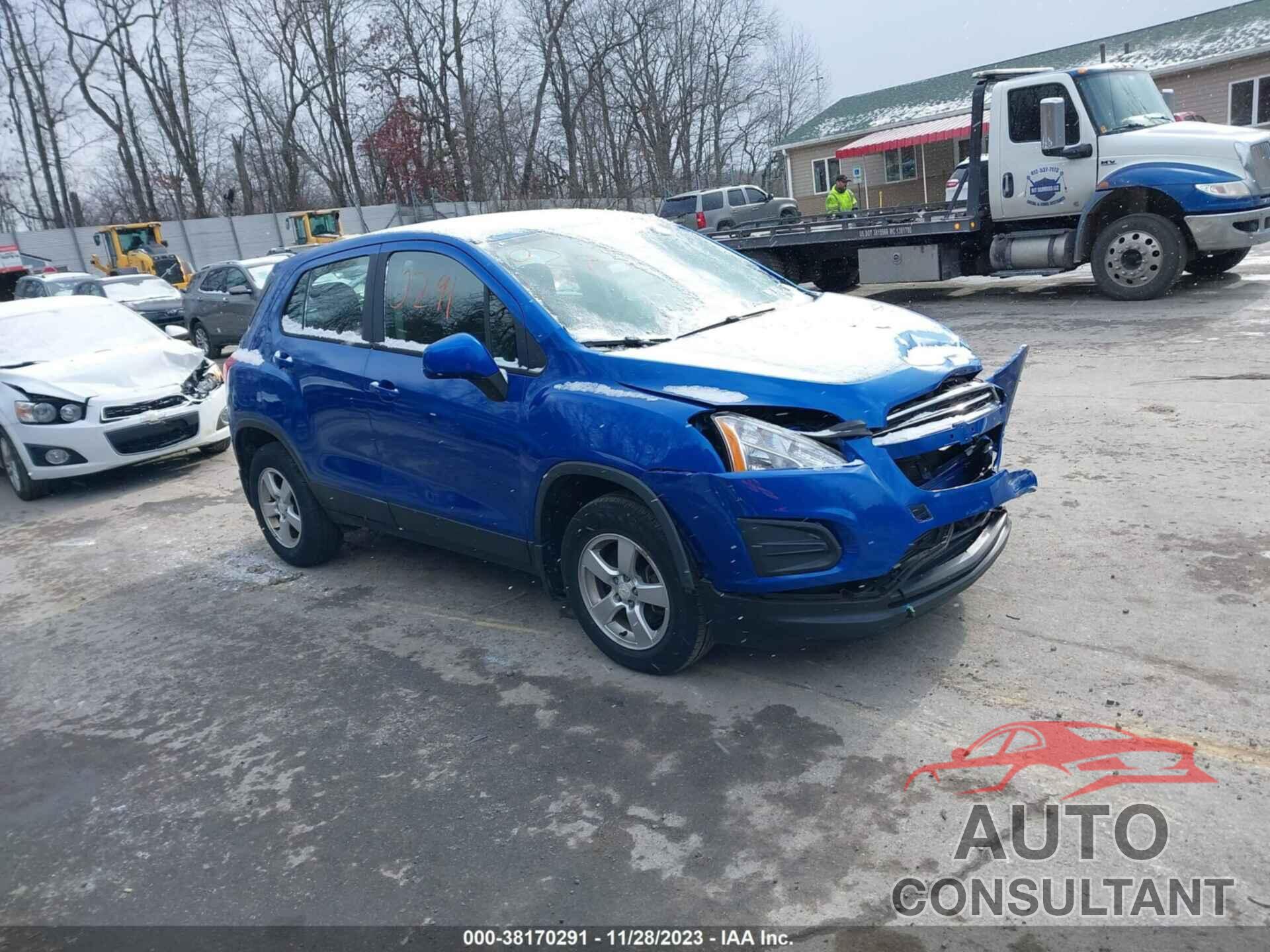 CHEVROLET TRAX 2015 - KL7CJPSB9FB194488