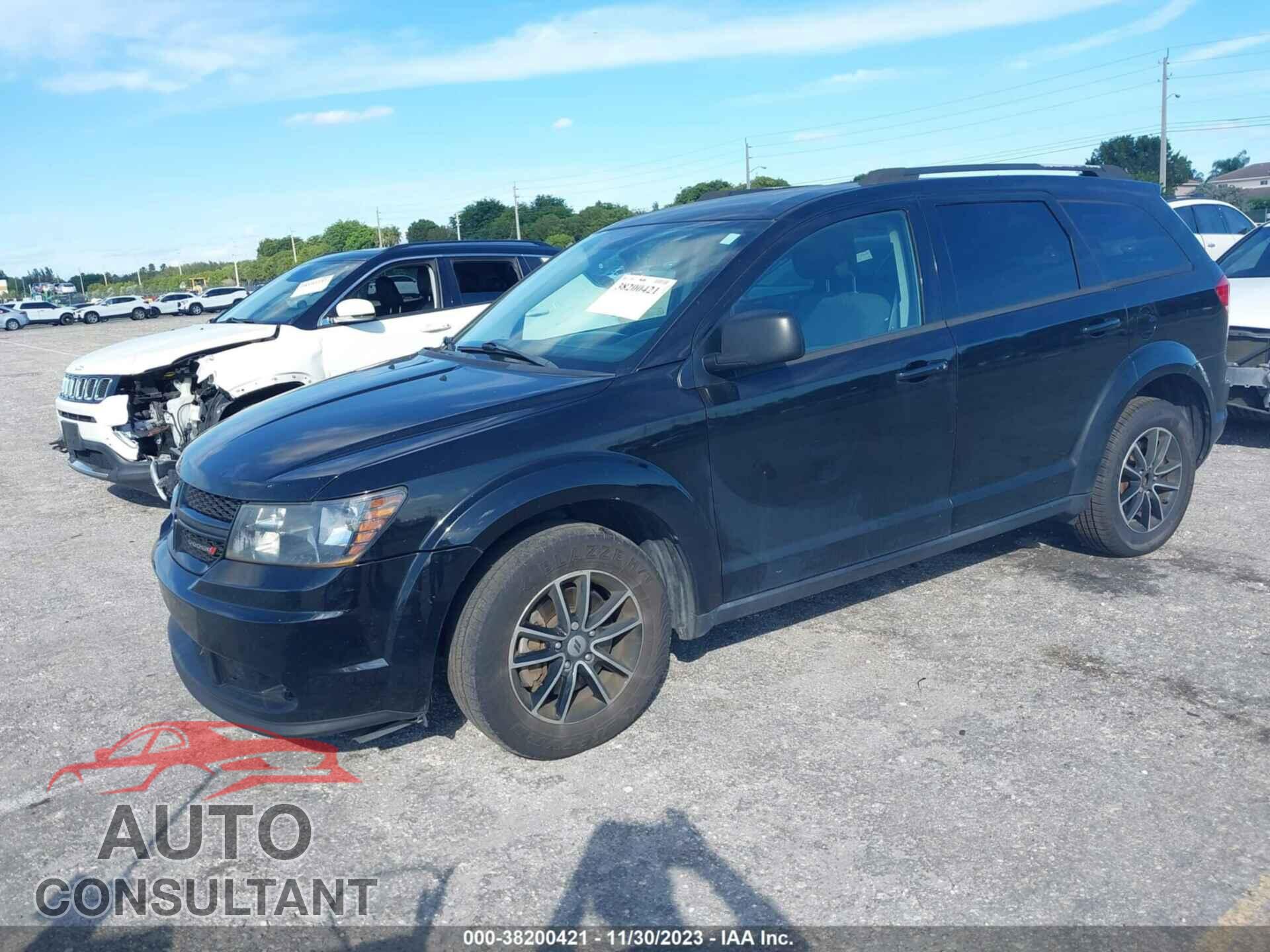 DODGE JOURNEY 2018 - 3C4PDCAB6JT276465