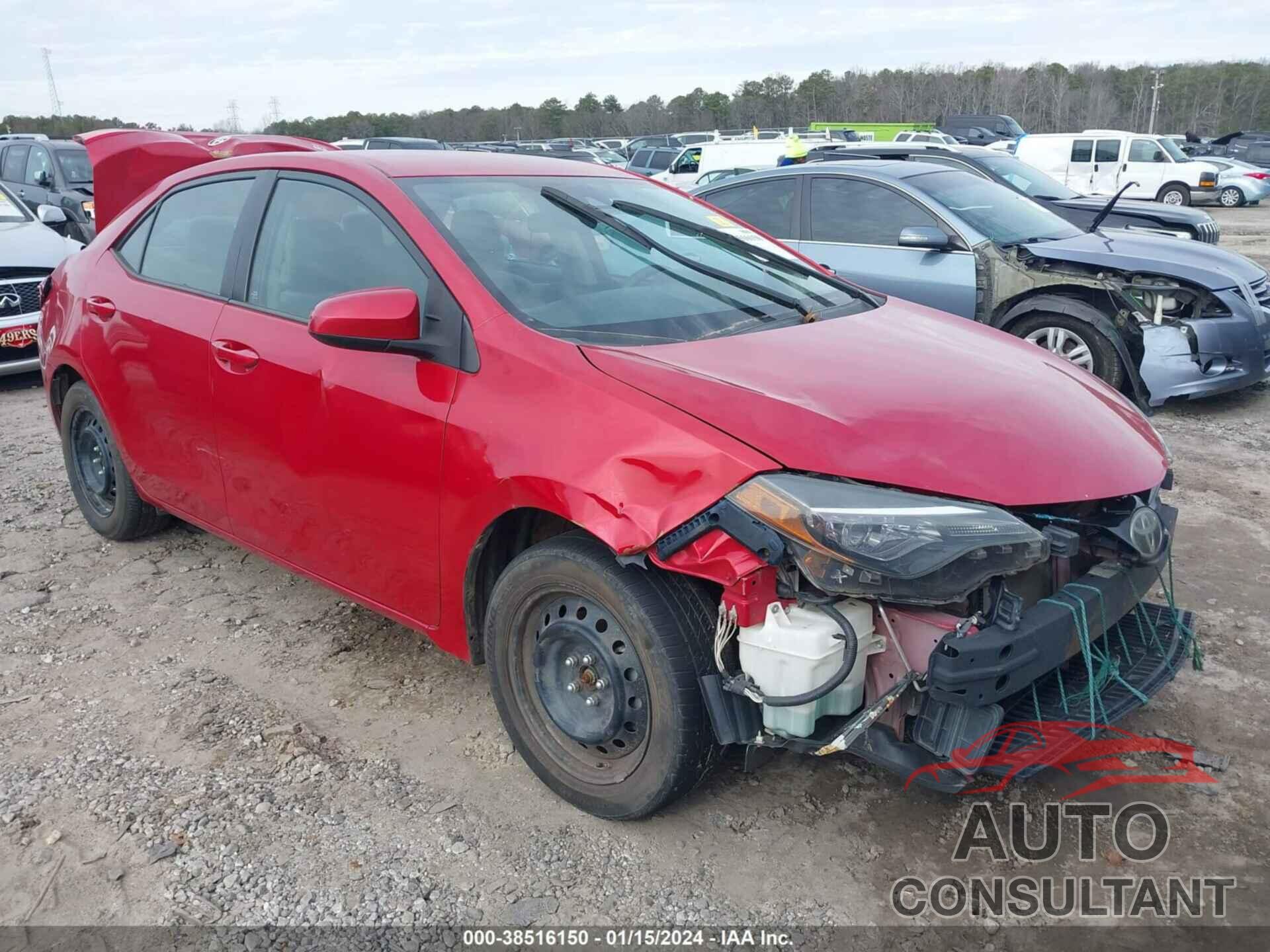 TOYOTA COROLLA 2017 - 5YFBURHE7HP729485