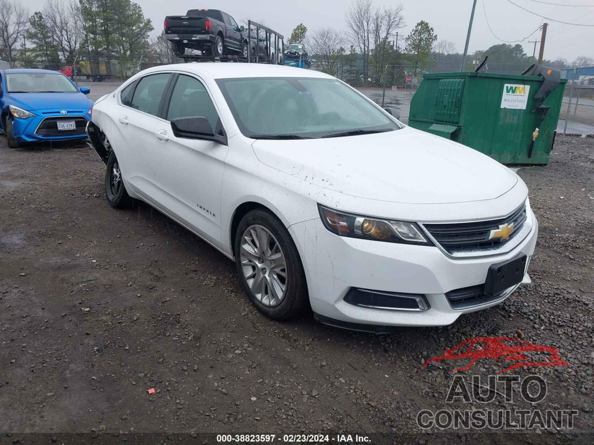 CHEVROLET IMPALA 2016 - 2G11Z5SA1G9196598