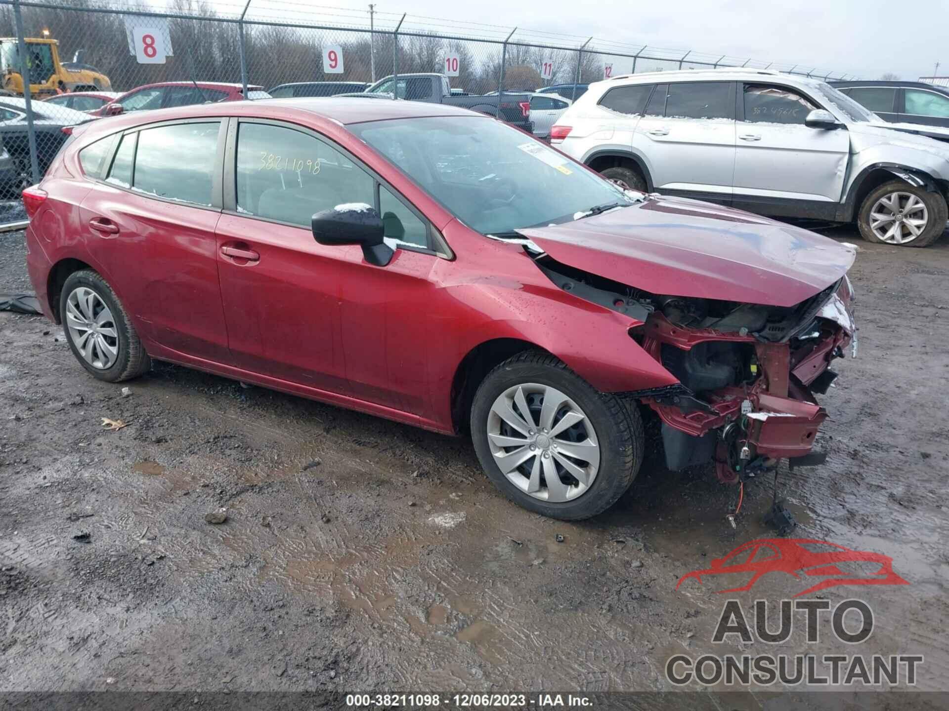 SUBARU IMPREZA 2019 - 4S3GTAB66K3759203