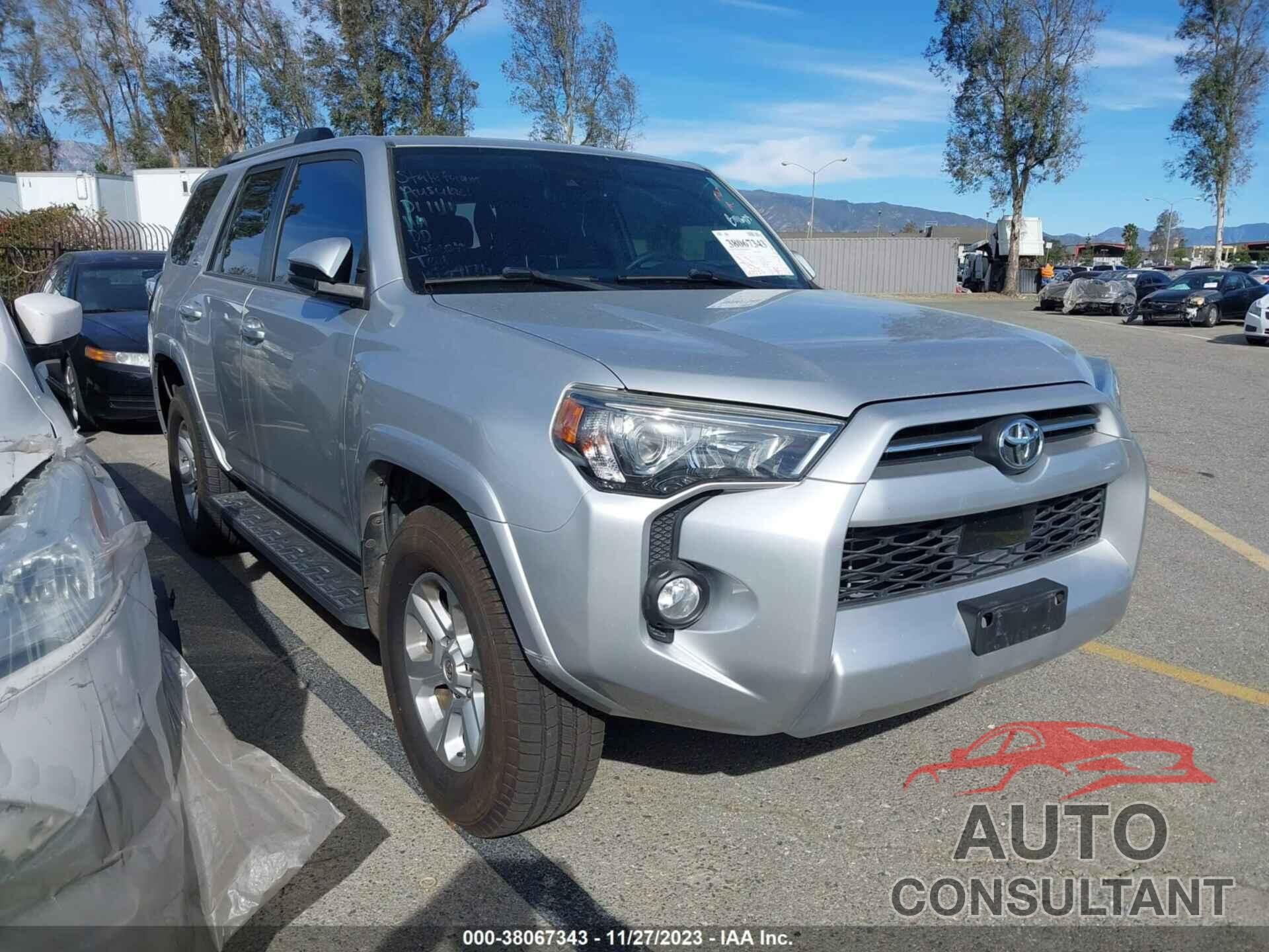 TOYOTA 4RUNNER 2020 - JTEZU5JRXL5216351