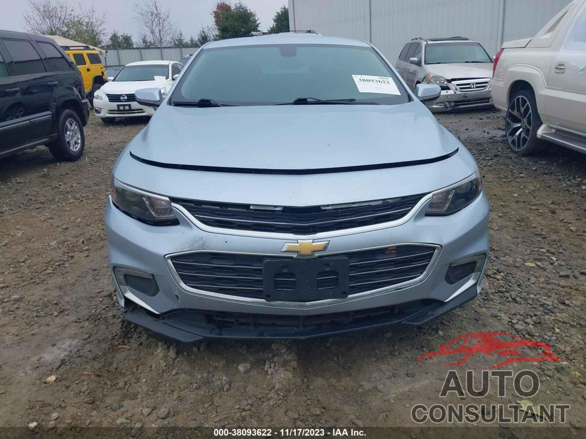 CHEVROLET MALIBU 2017 - 1G1ZE5ST7HF167597