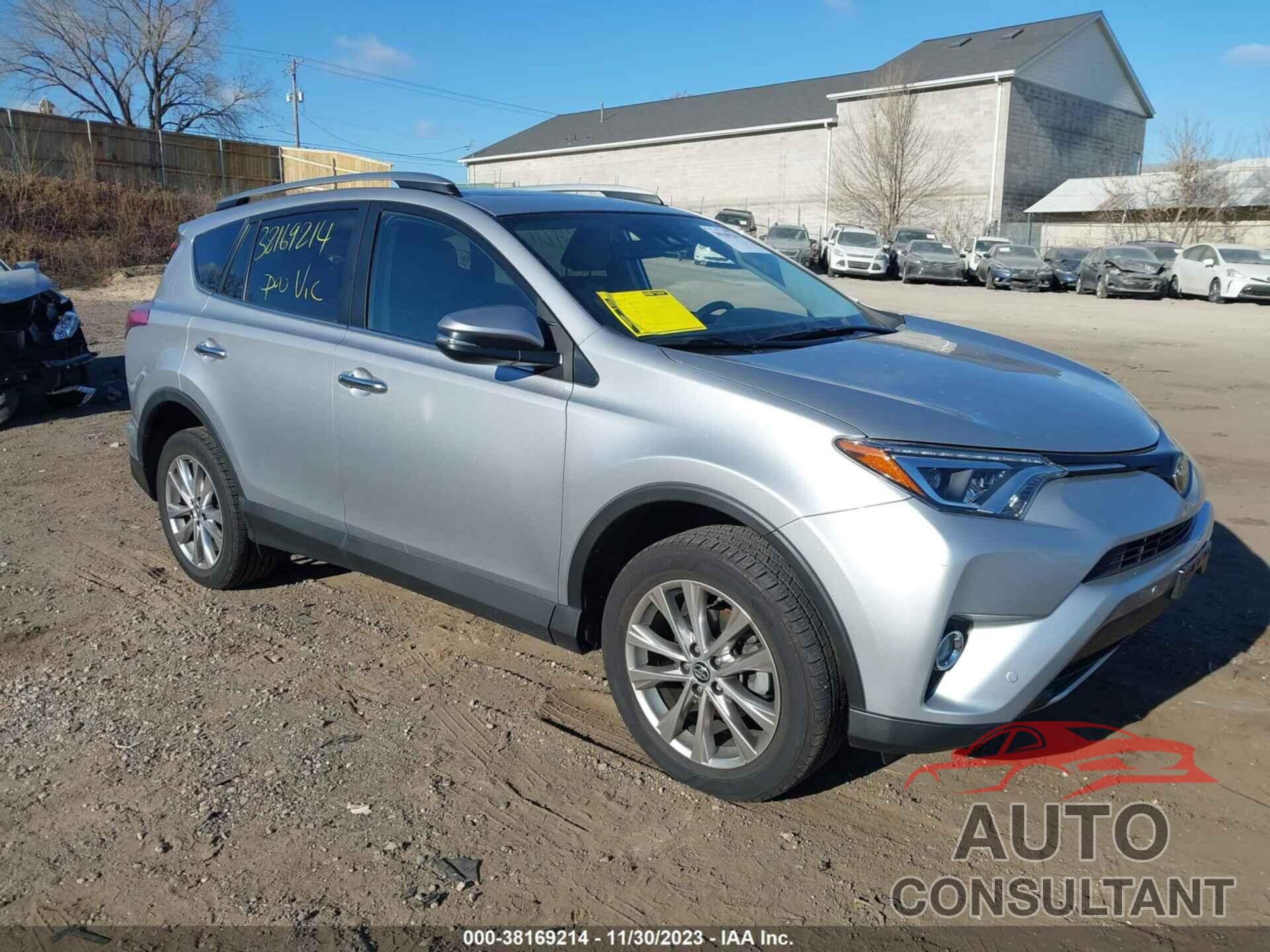 TOYOTA RAV4 2017 - 2T3DFREV5HW590230