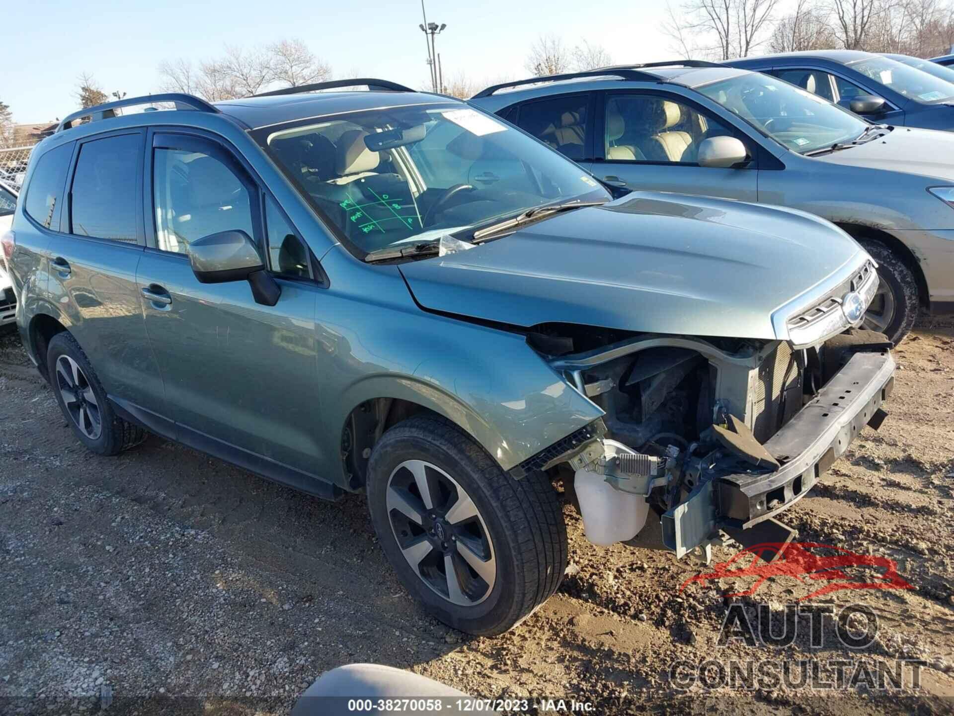 SUBARU FORESTER 2017 - JF2SJAEC1HH533990