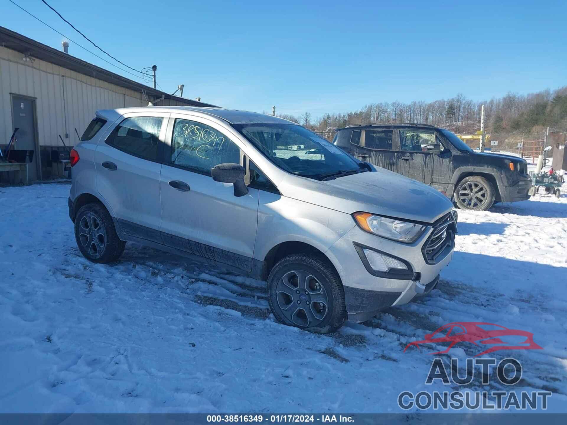 FORD ECOSPORT 2022 - MAJ6S3FL2NC475989