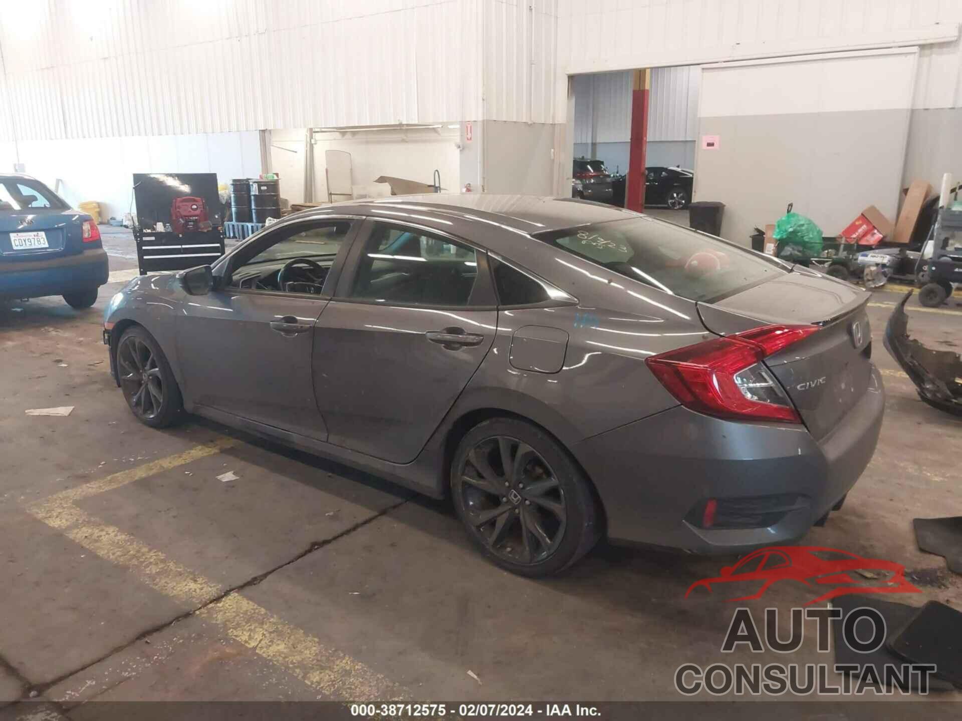 HONDA CIVIC 2019 - 19XFC2E86KE011882