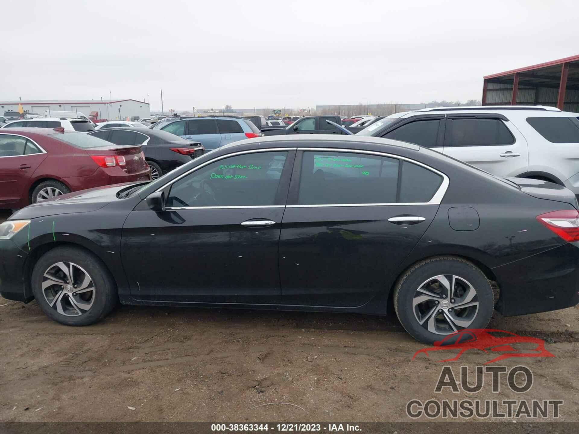 HONDA ACCORD 2017 - 1HGCR2F38HA260606