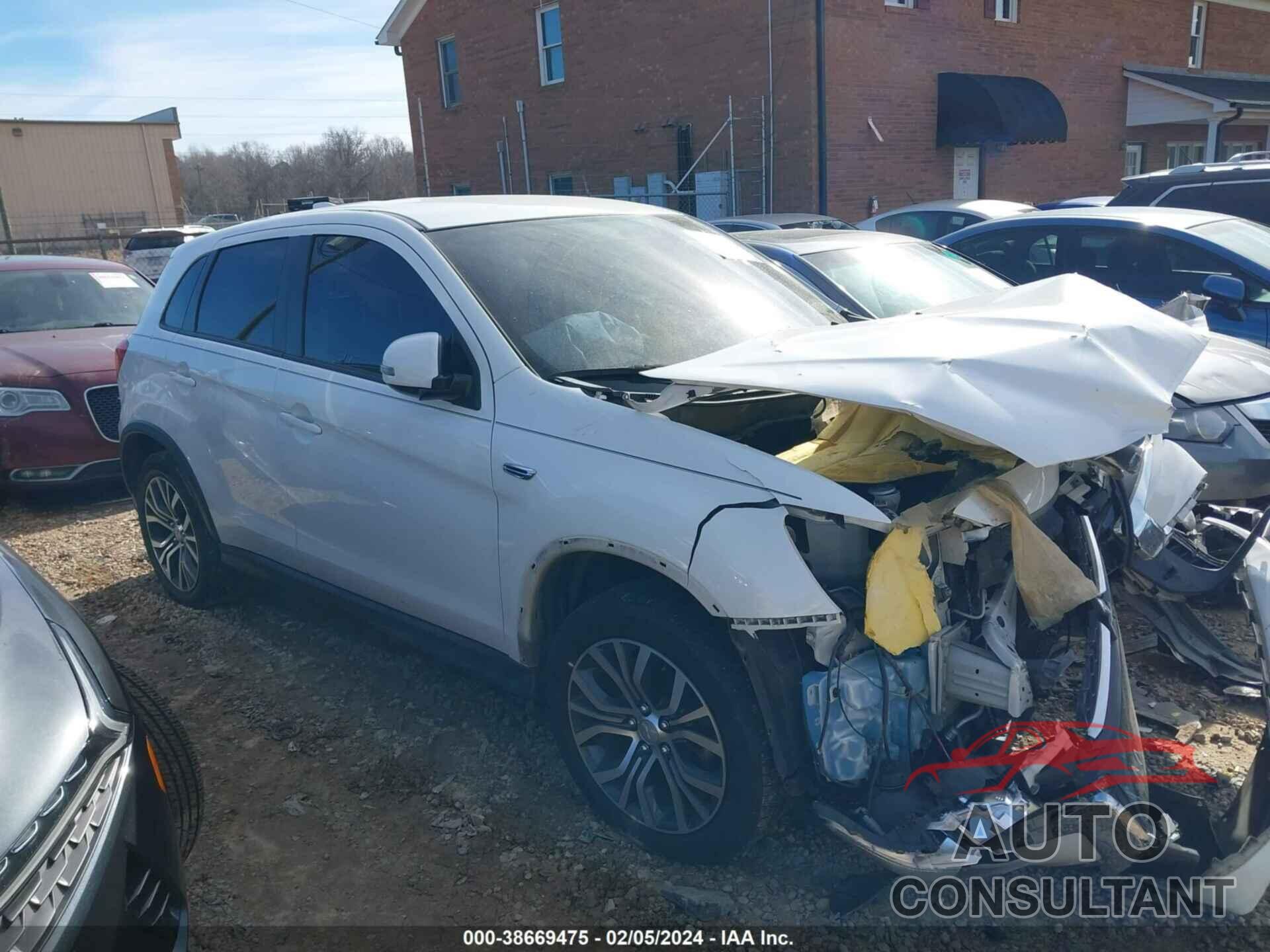 MITSUBISHI OUTLANDER SPORT 2018 - JA4AP3AU9JZ007765