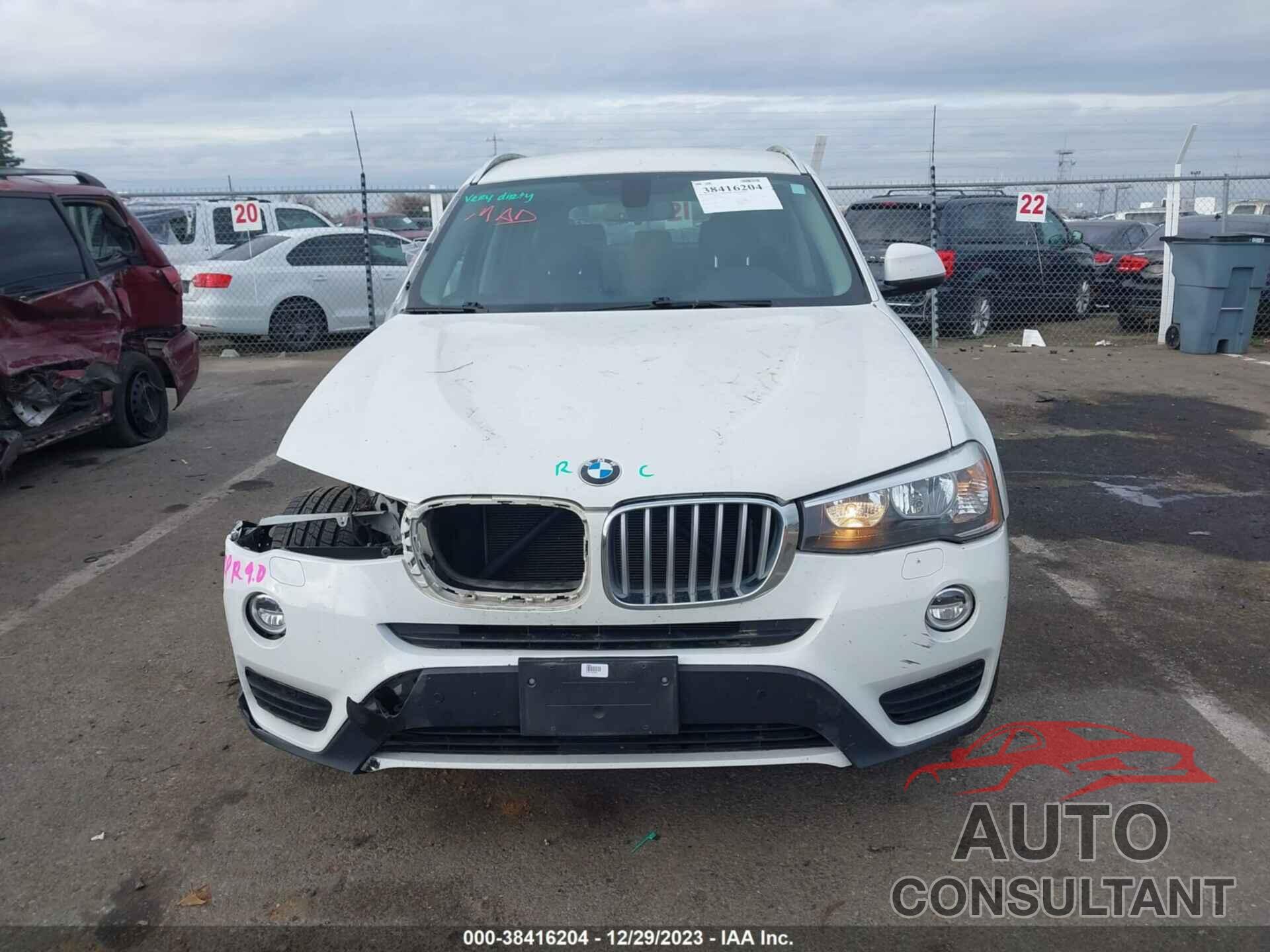 BMW X3 2017 - 5UXWZ7C3XH0V86909