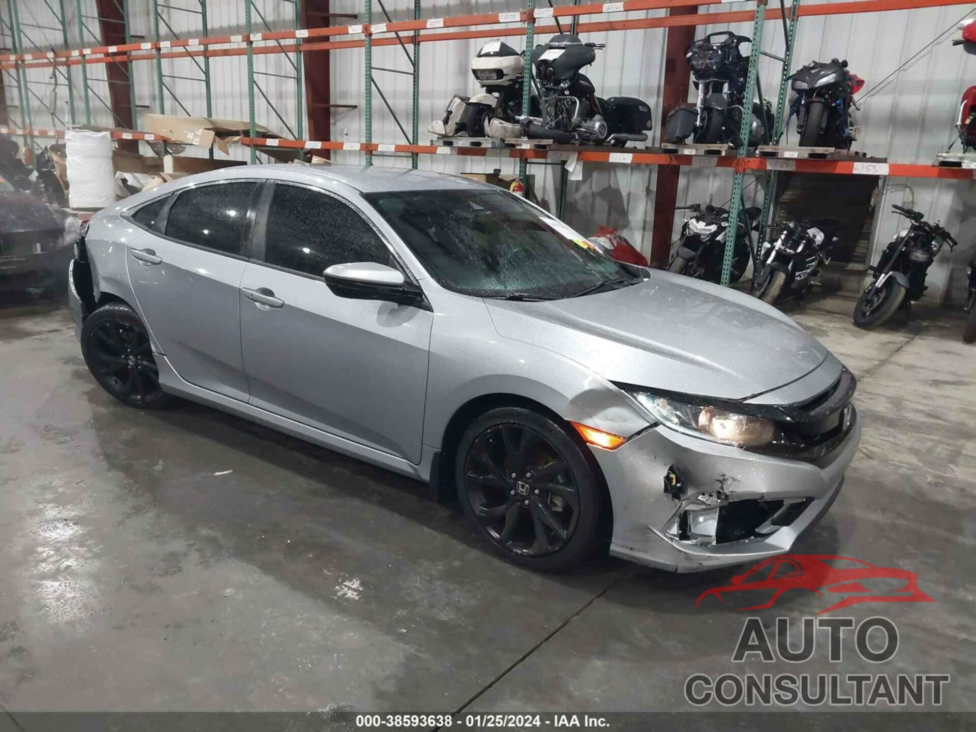 HONDA CIVIC 2019 - 2HGFC2F89KH552462