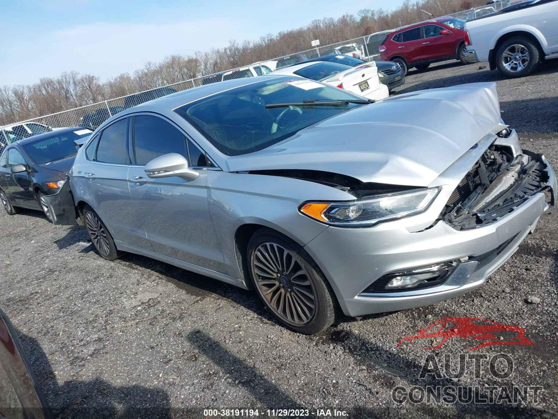 FORD FUSION 2017 - 3FA6P0T94HR303896