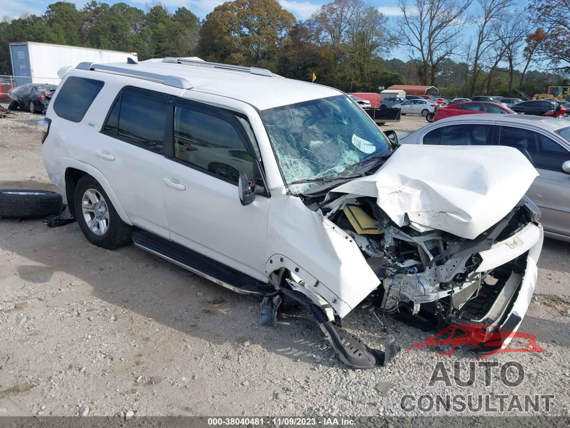 TOYOTA 4RUNNER 2017 - JTEZU5JR4H5153366