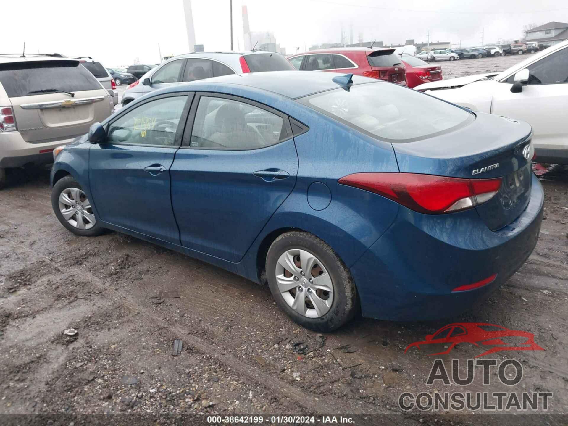 HYUNDAI ELANTRA 2016 - KMHDH4AE9GU542076