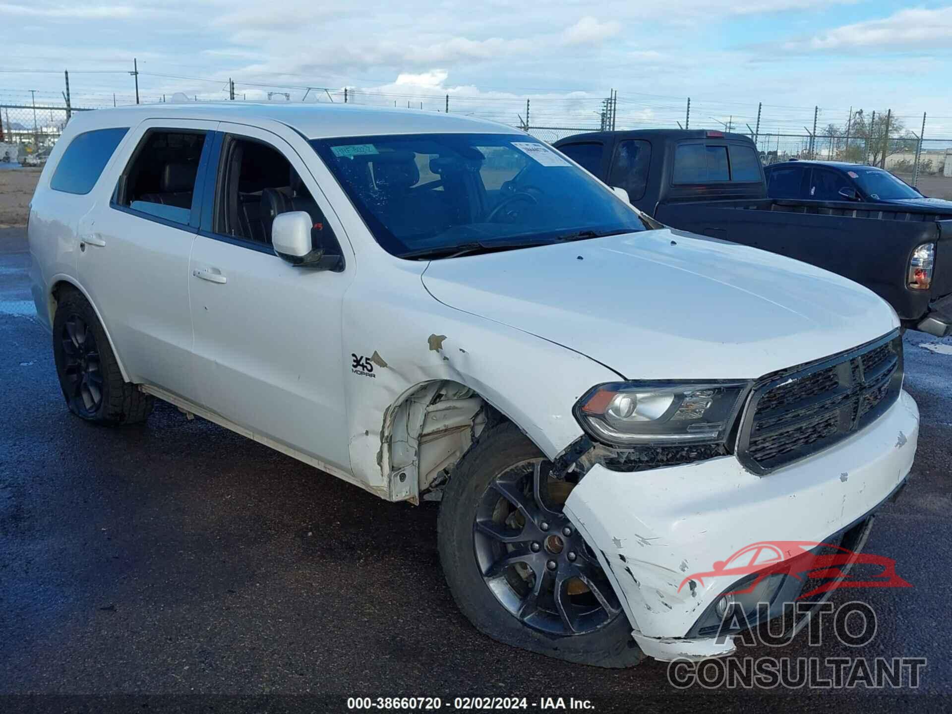 DODGE DURANGO 2017 - 1C4SDHCT0HC774714