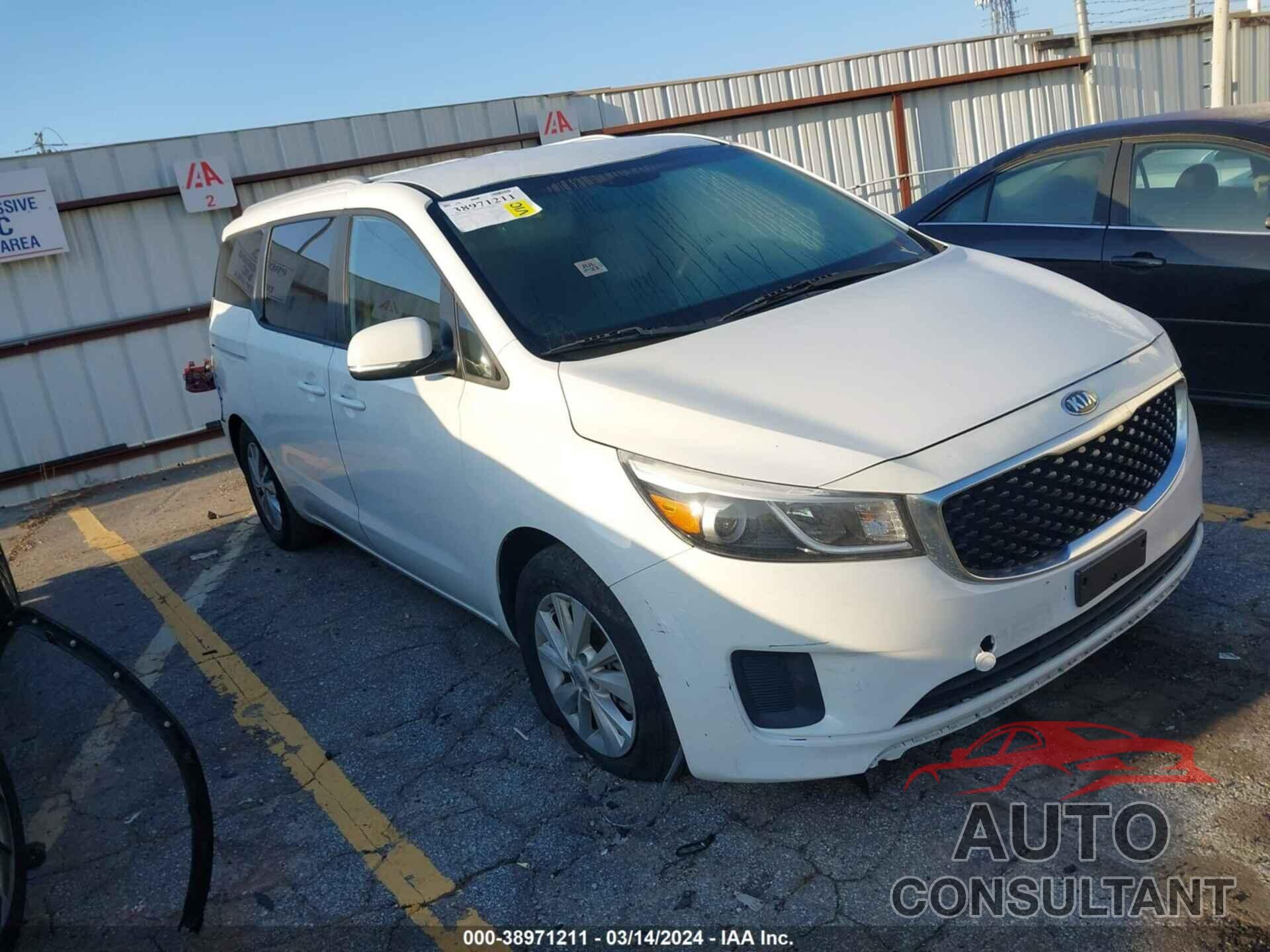 KIA SEDONA 2016 - KNDMB5C10G6183257