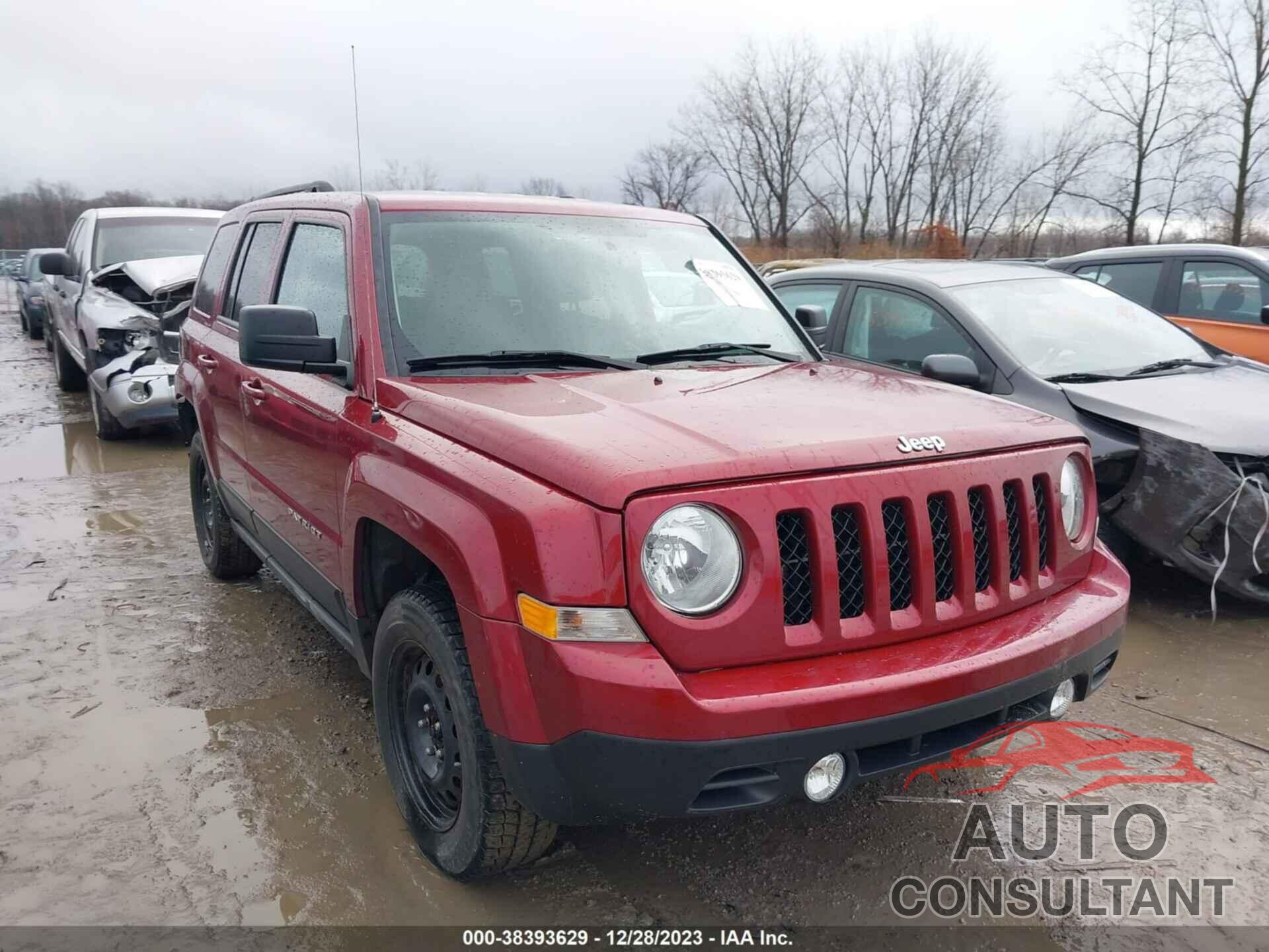 JEEP PATRIOT 2017 - 1C4NJRBB6HD138412