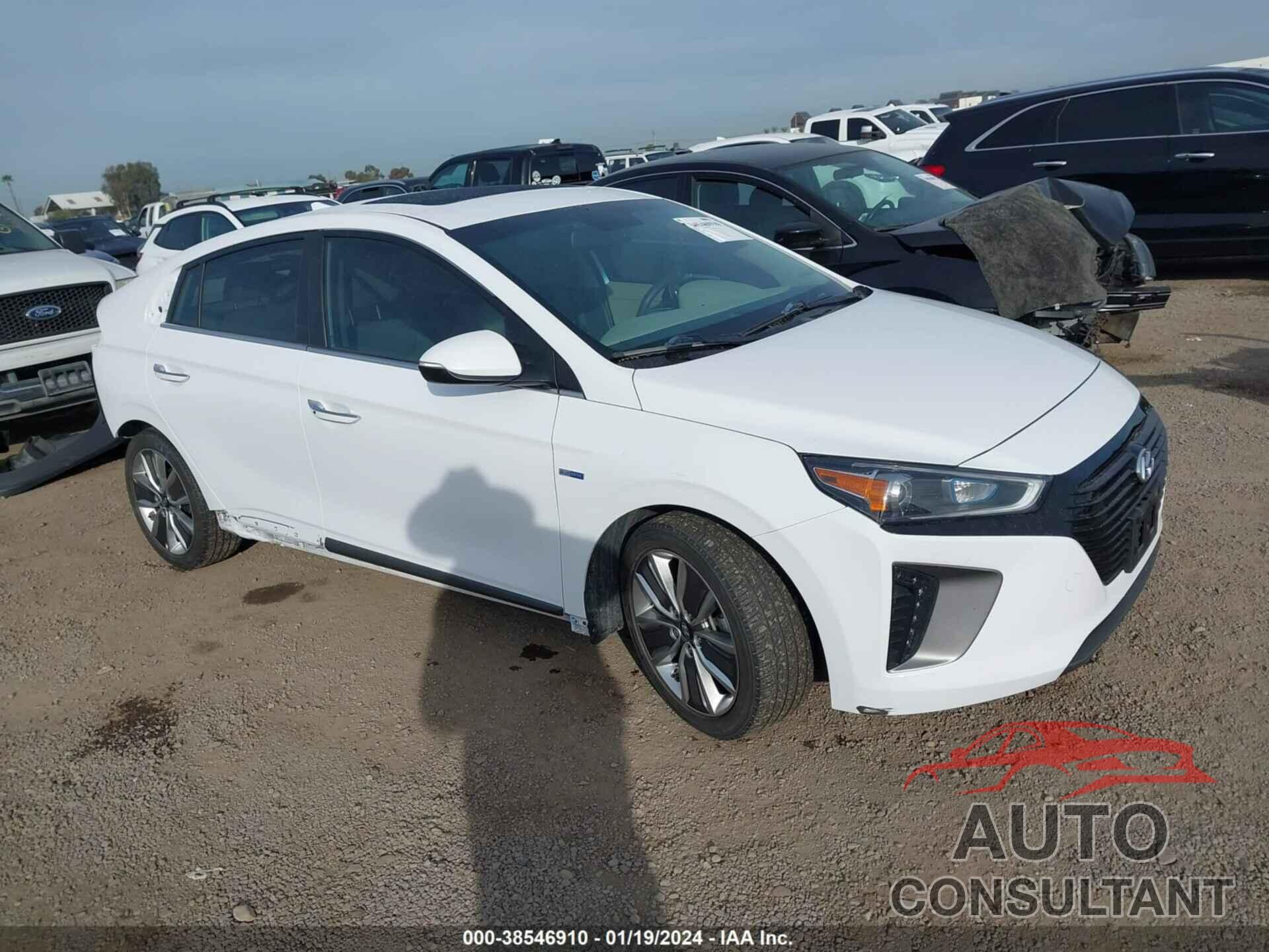 HYUNDAI IONIQ HYBRID 2018 - KMHC85LC3JU064676