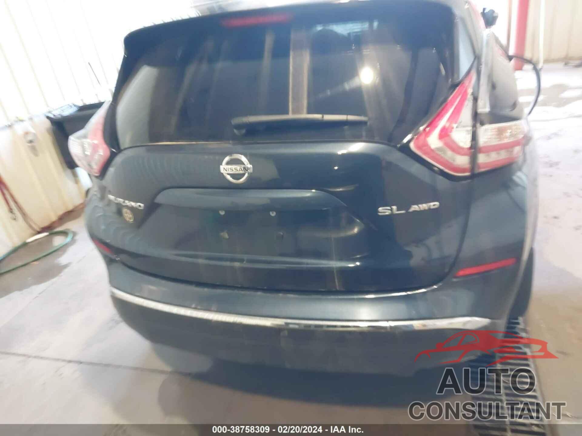 NISSAN MURANO 2017 - 5N1AZ2MH0HN176157