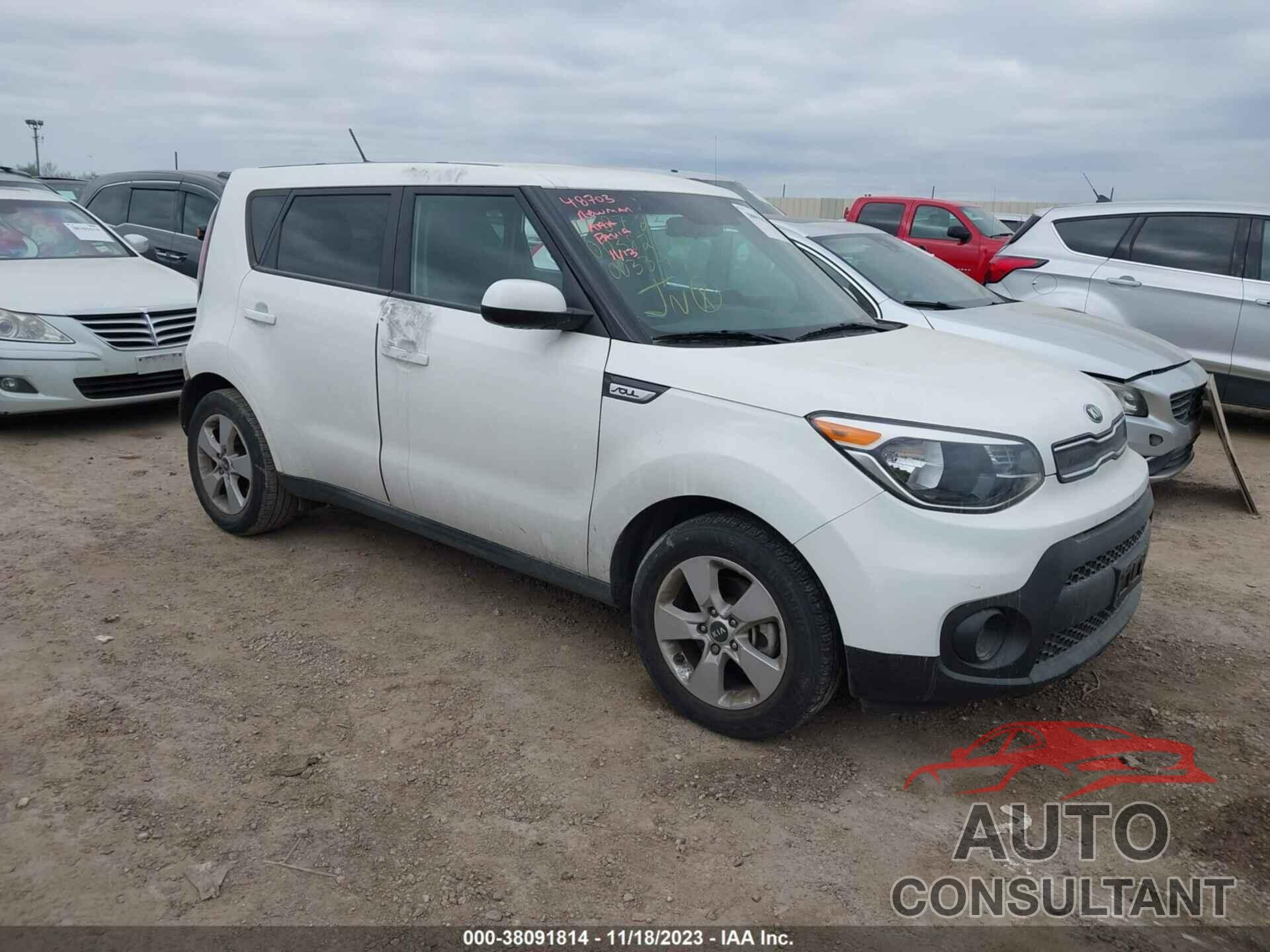 KIA SOUL 2019 - KNDJN2A28K7003398