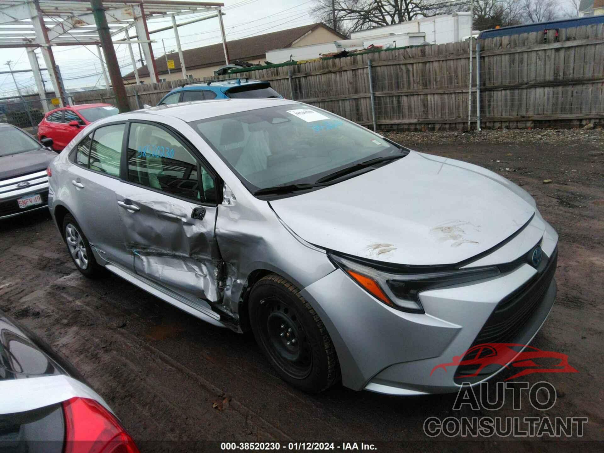 TOYOTA COROLLA 2024 - JTDBDMHEXRJ004312