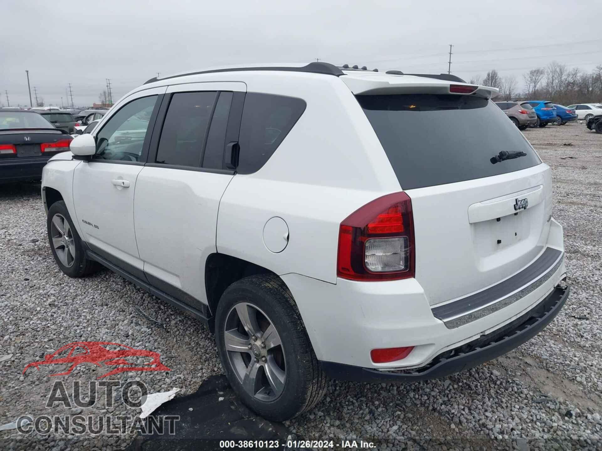 JEEP COMPASS 2017 - 1C4NJCEA2HD125950
