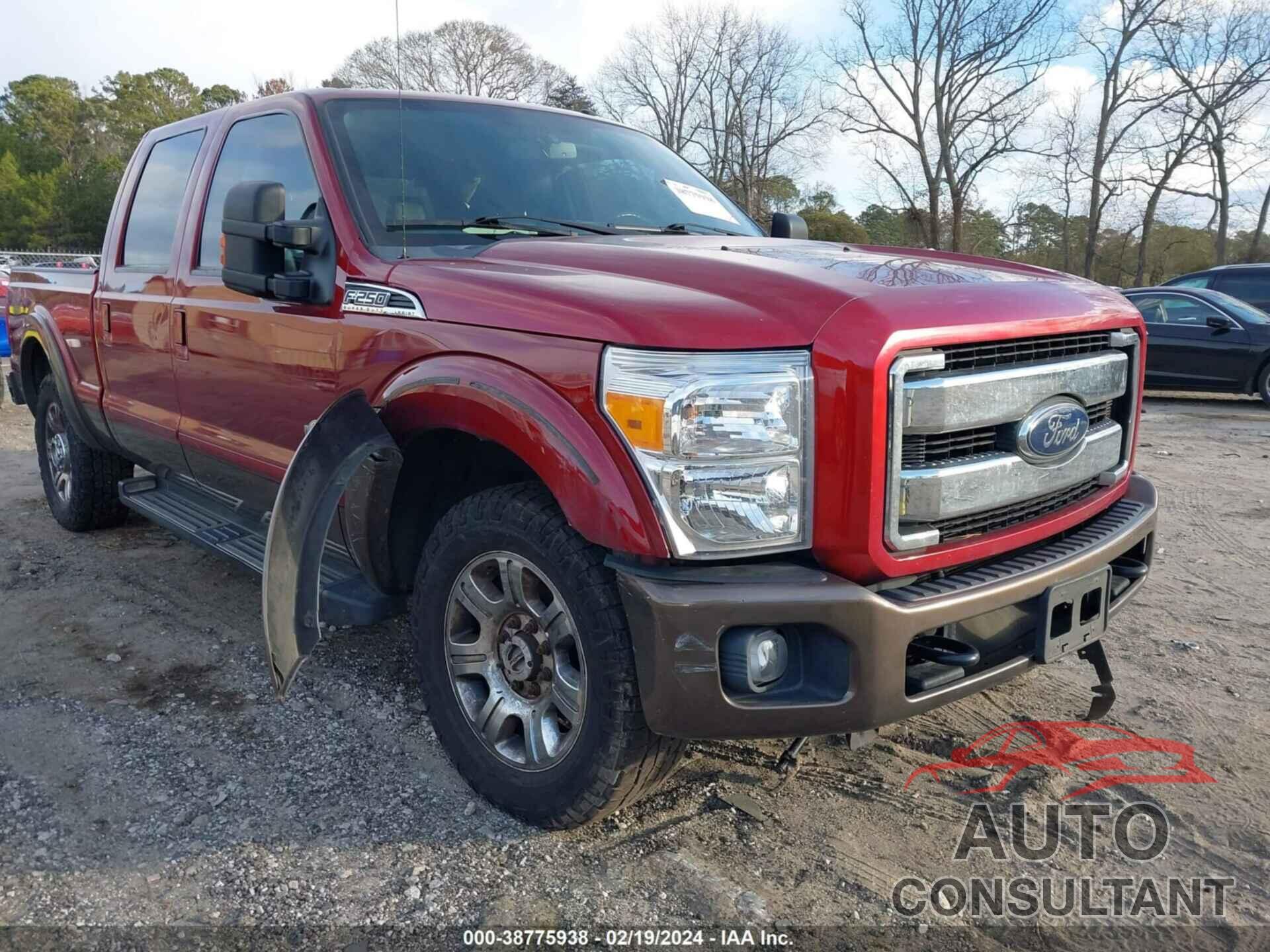FORD F-250 2016 - 1FT7W2BT4GEC96878