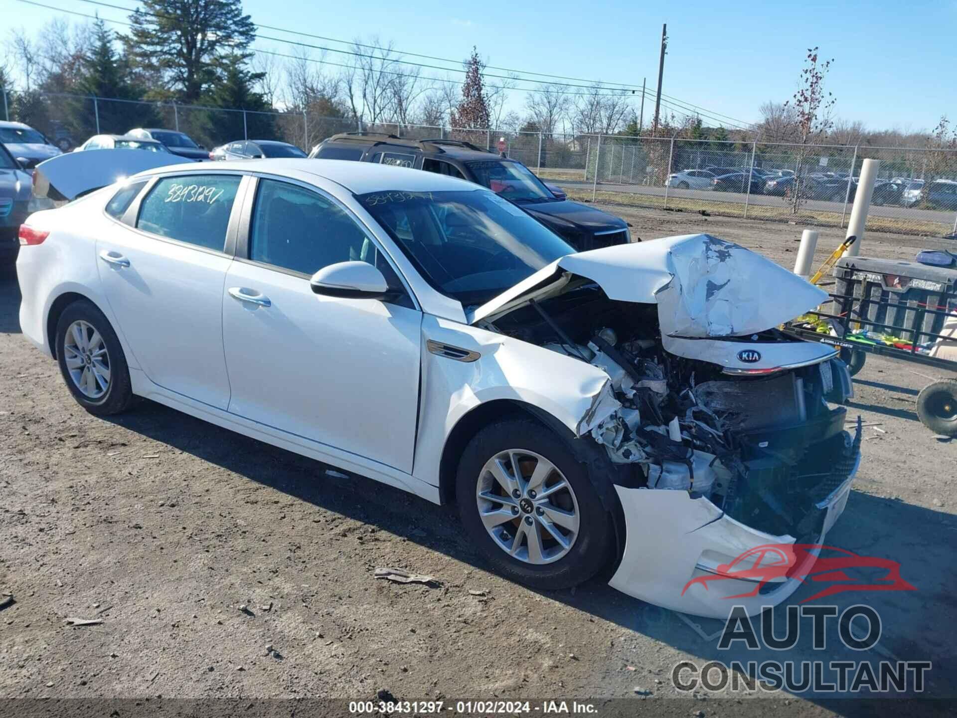 KIA OPTIMA 2016 - KNAGT4L37G5088168