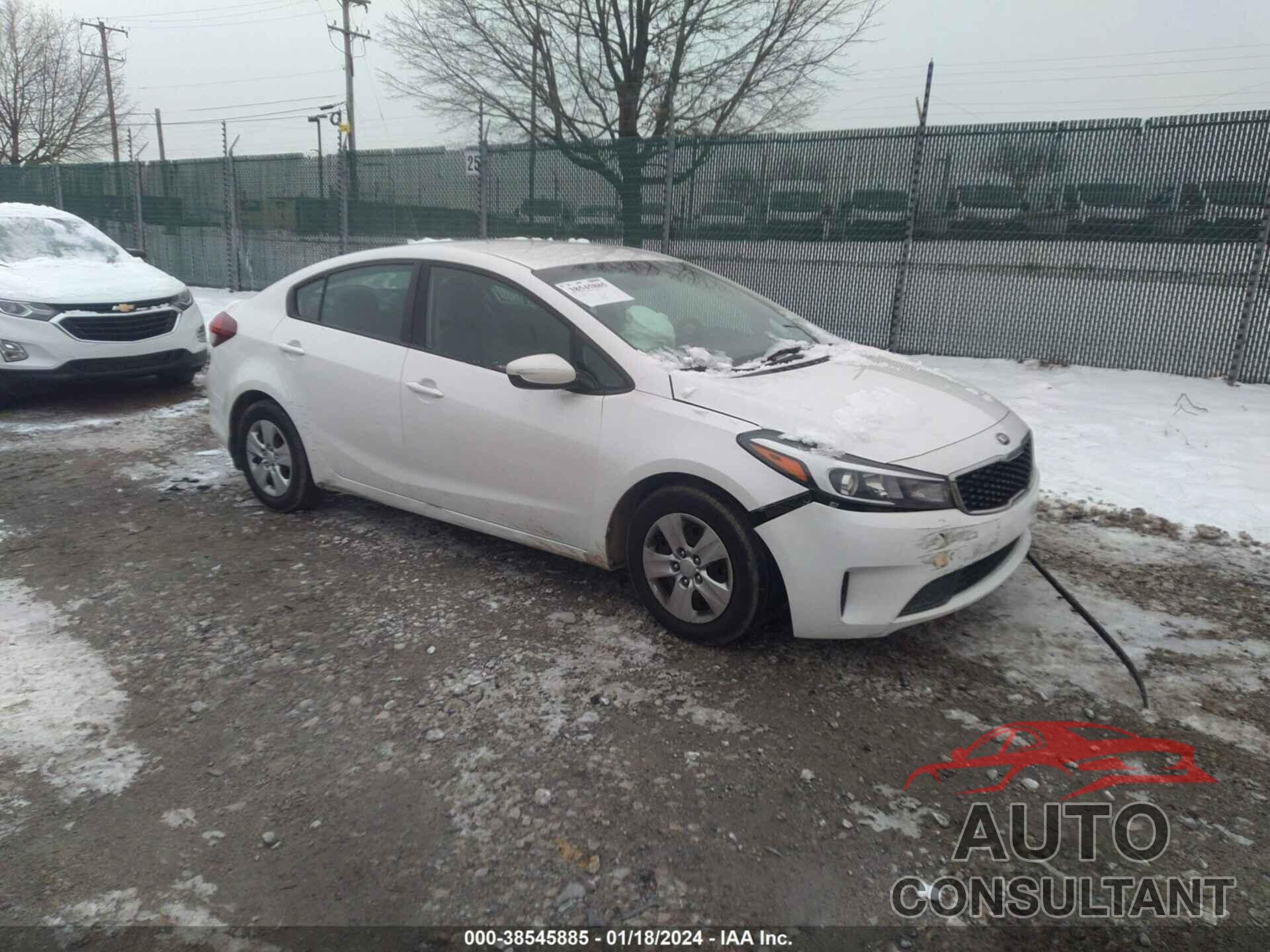 KIA FORTE 2017 - 3KPFL4A72HE084586