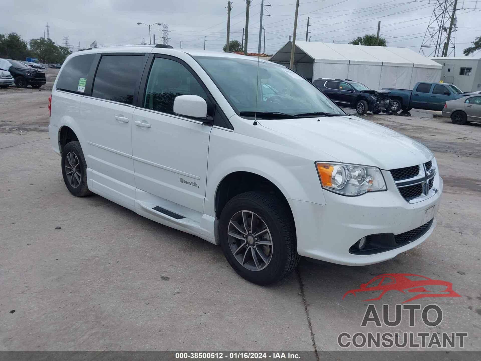 DODGE GRAND CARAVAN 2017 - 2C4RDGCG9HR625284