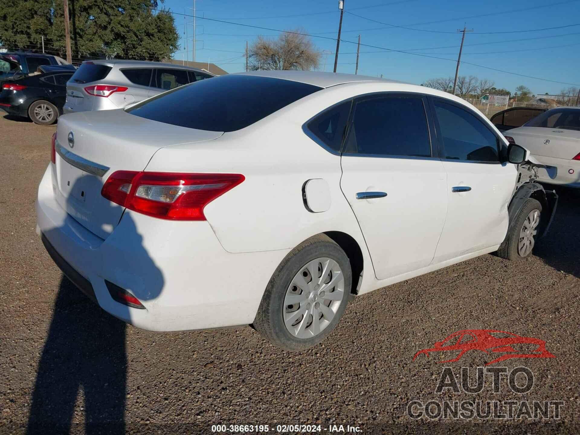 NISSAN SENTRA 2018 - 3N1AB7AP7JY336130