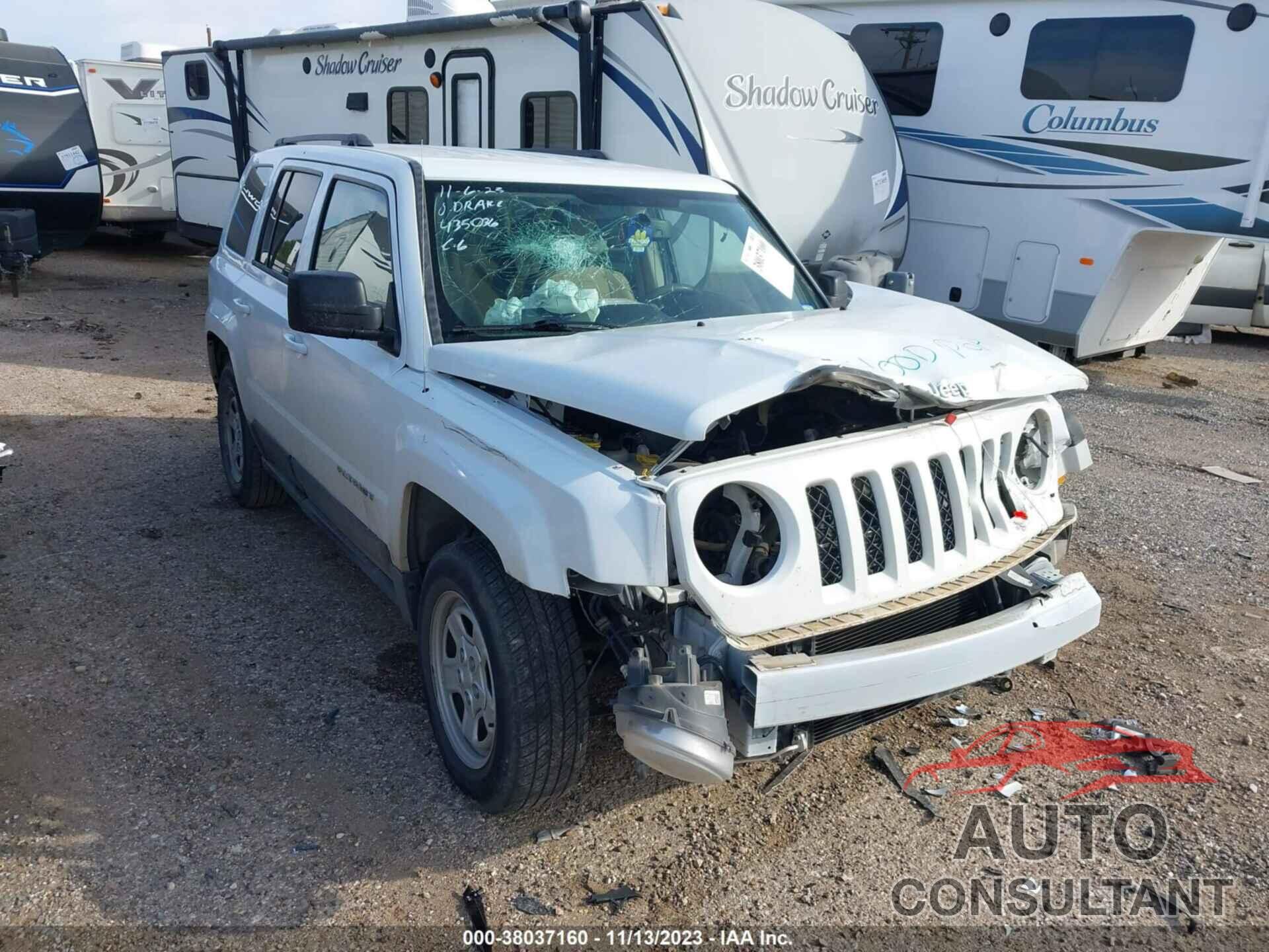 JEEP PATRIOT 2017 - 1C4NJPBA6HD141029