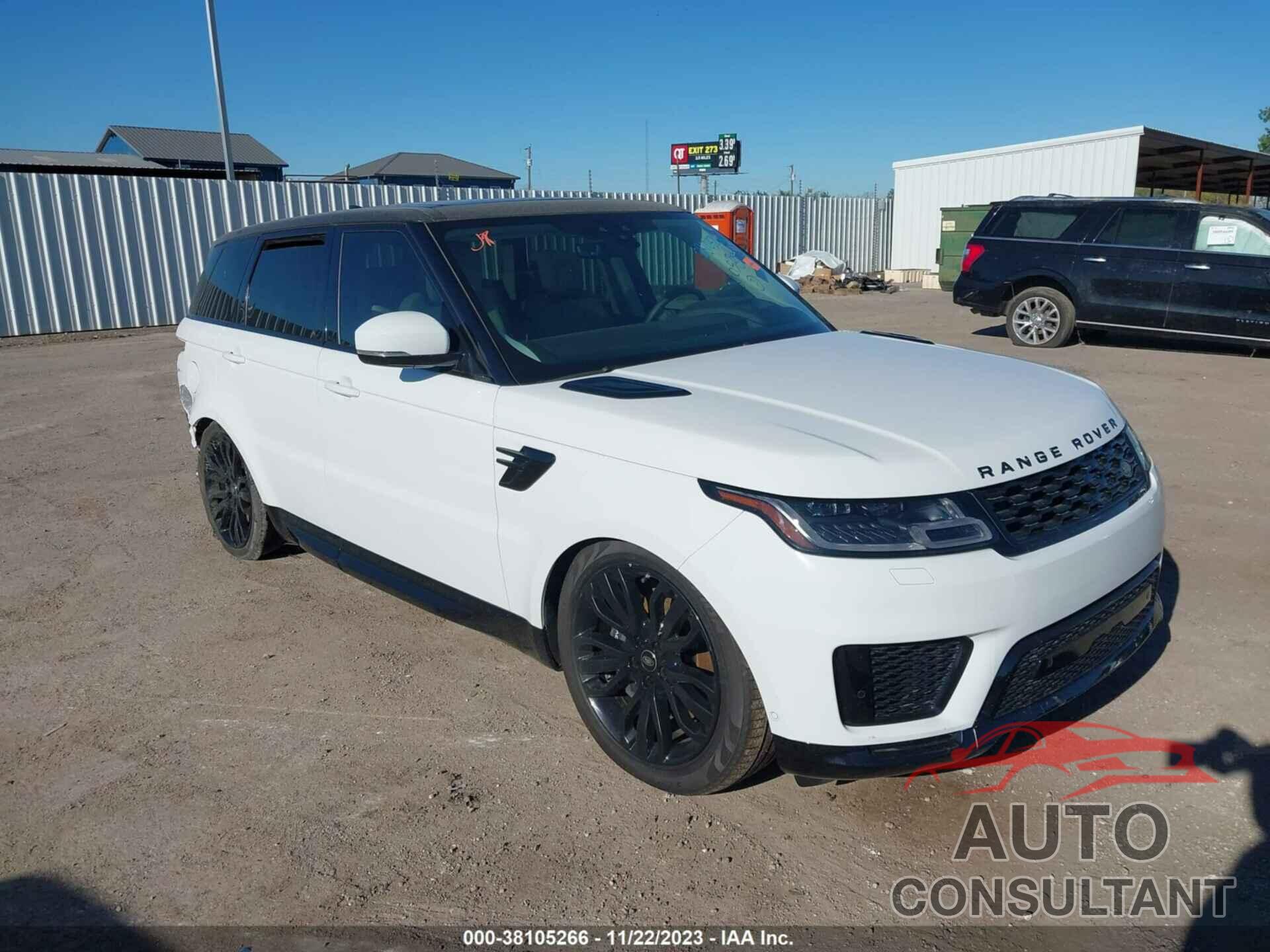 LAND ROVER RANGE ROVER SPORT 2020 - SALWR2RY1LA723657