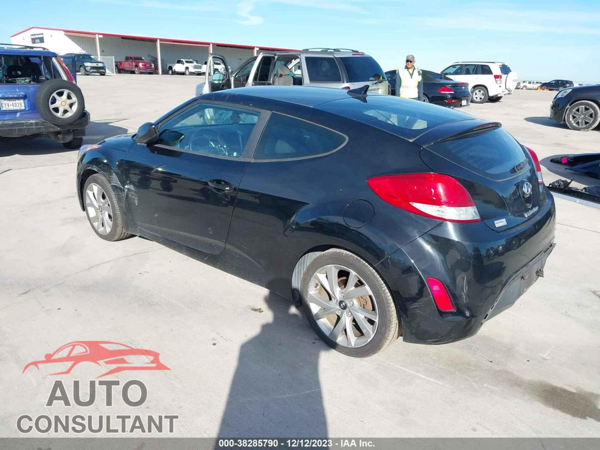 HYUNDAI VELOSTER 2017 - KMHTC6AD3HU304982