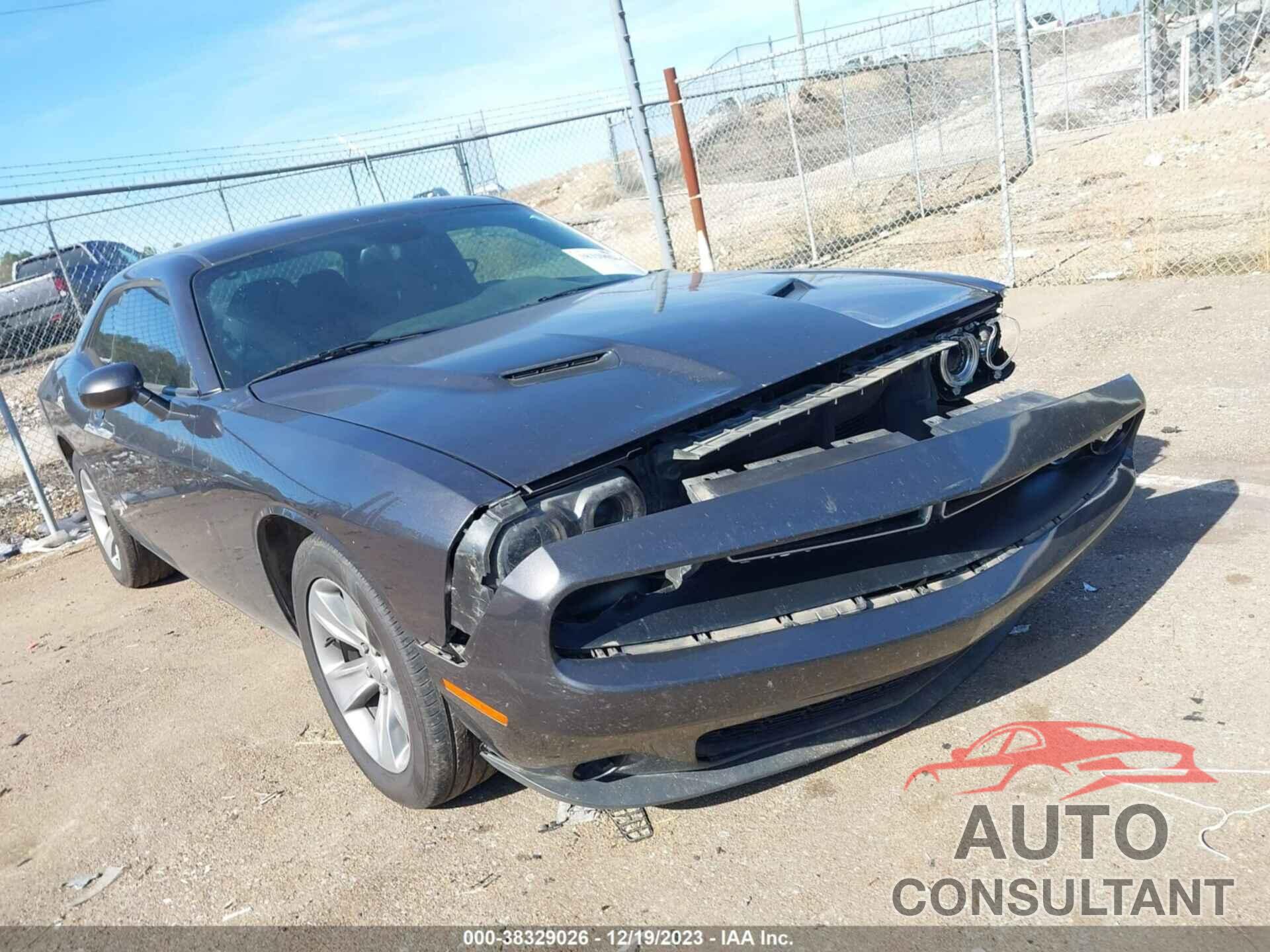 DODGE CHALLENGER 2016 - 2C3CDZAG9GH278939